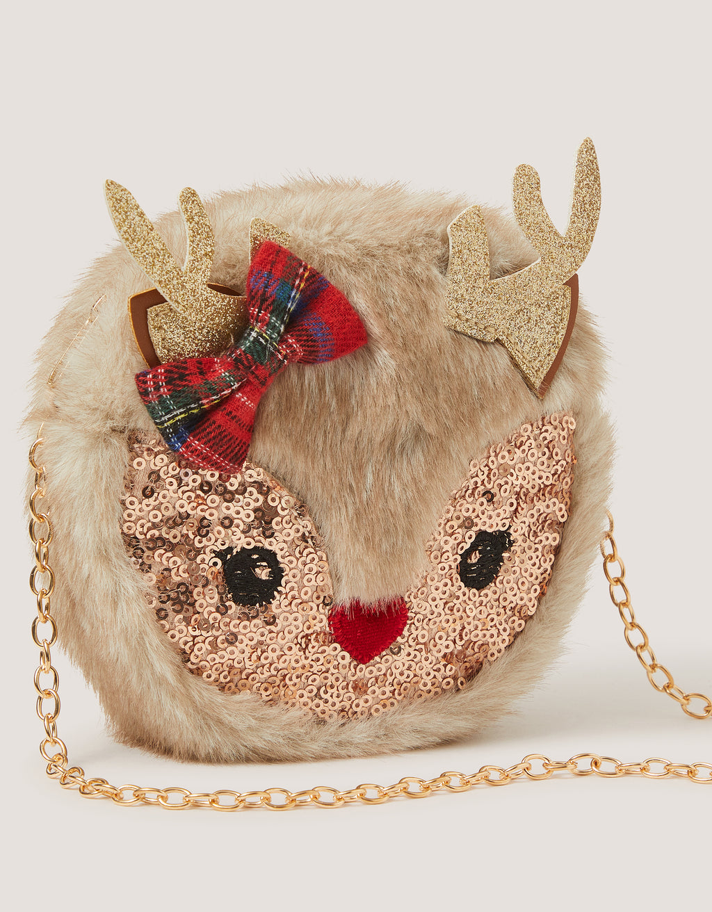 TORBA - FLUFFY REINDEER BAG