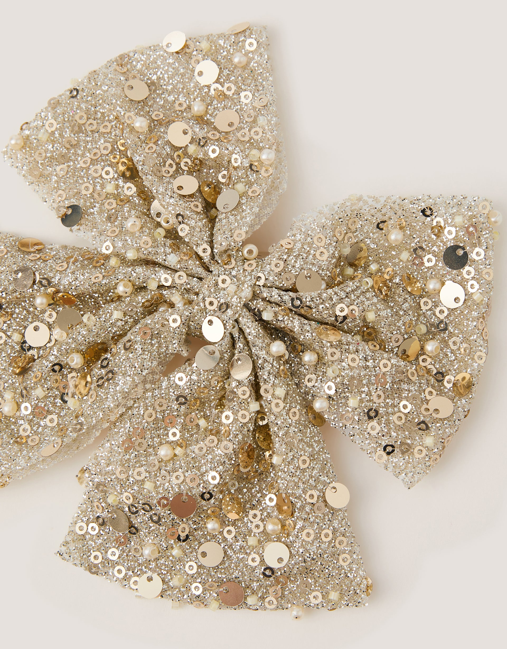 ŠNALA ZA KOSU - SEQUIN SHINE BOW CLIP
