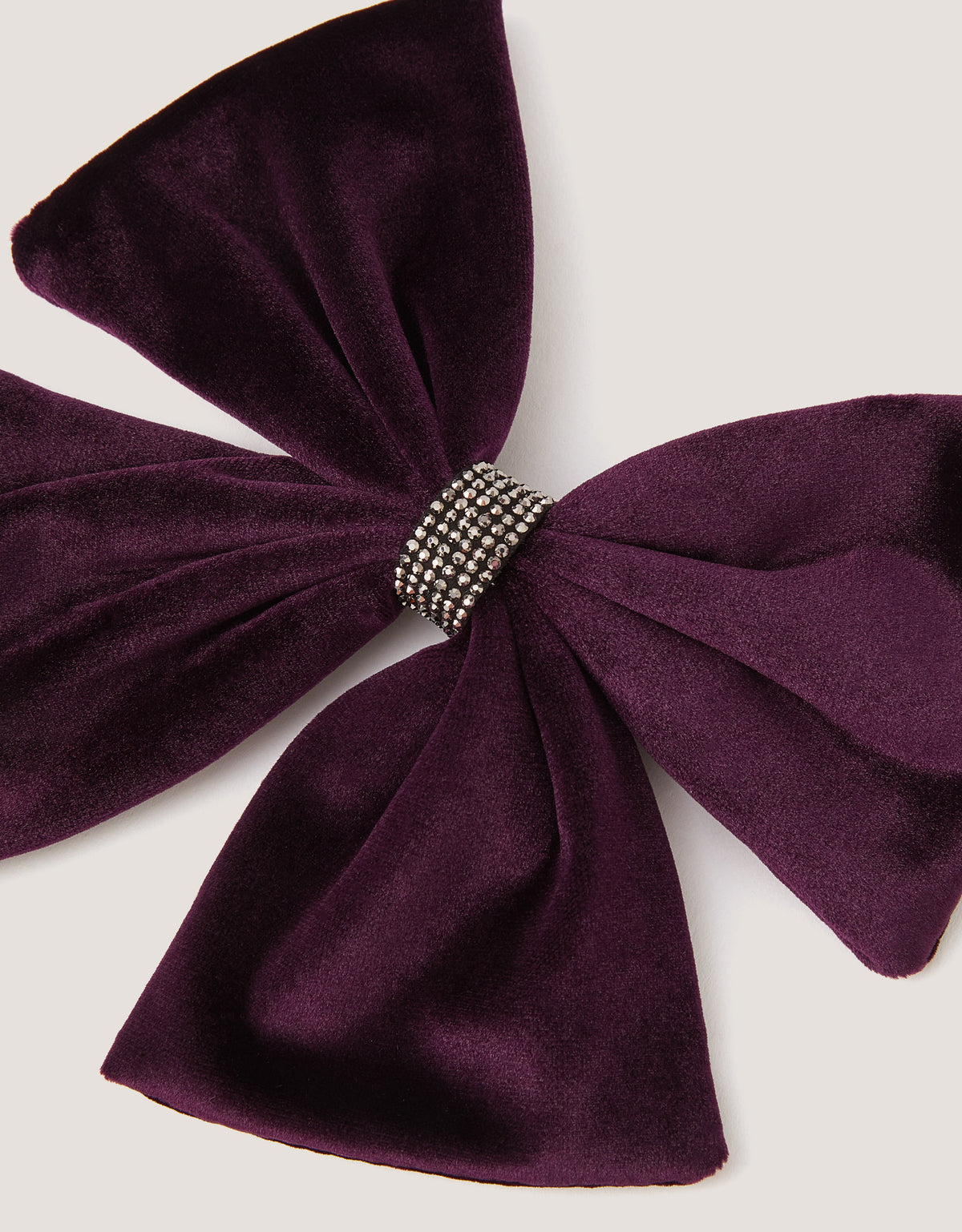 ŠNALA ZA KOSU - LAYER VELVET BOW CLIP
