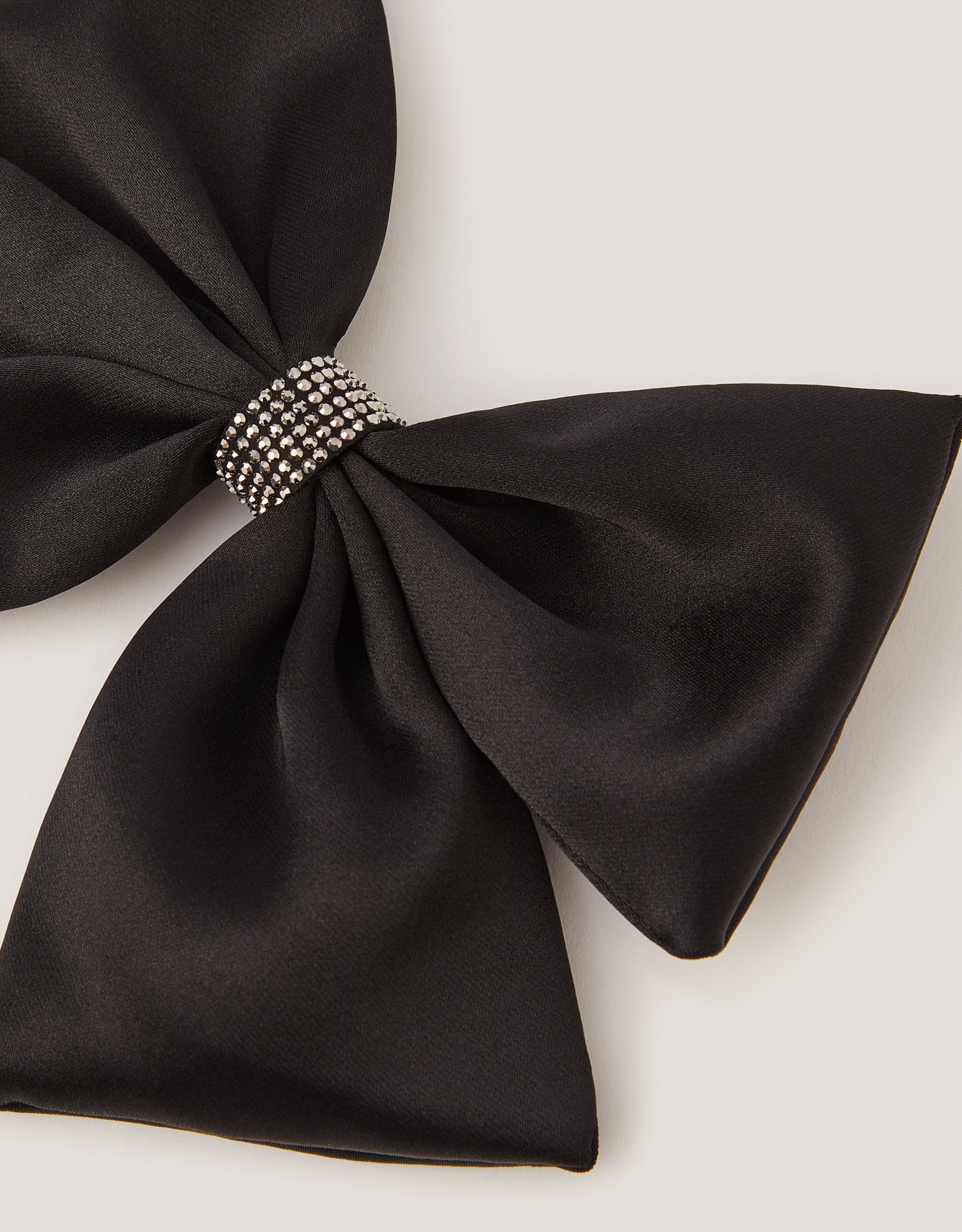 ŠNALA ZA KOSU - LAYER SATIN BOW CLIP