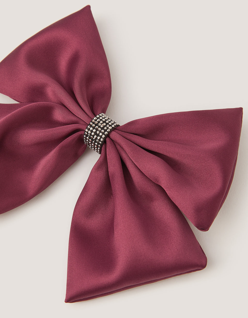 ŠNALA ZA KOSU - LAYER SATIN BOW CLIP