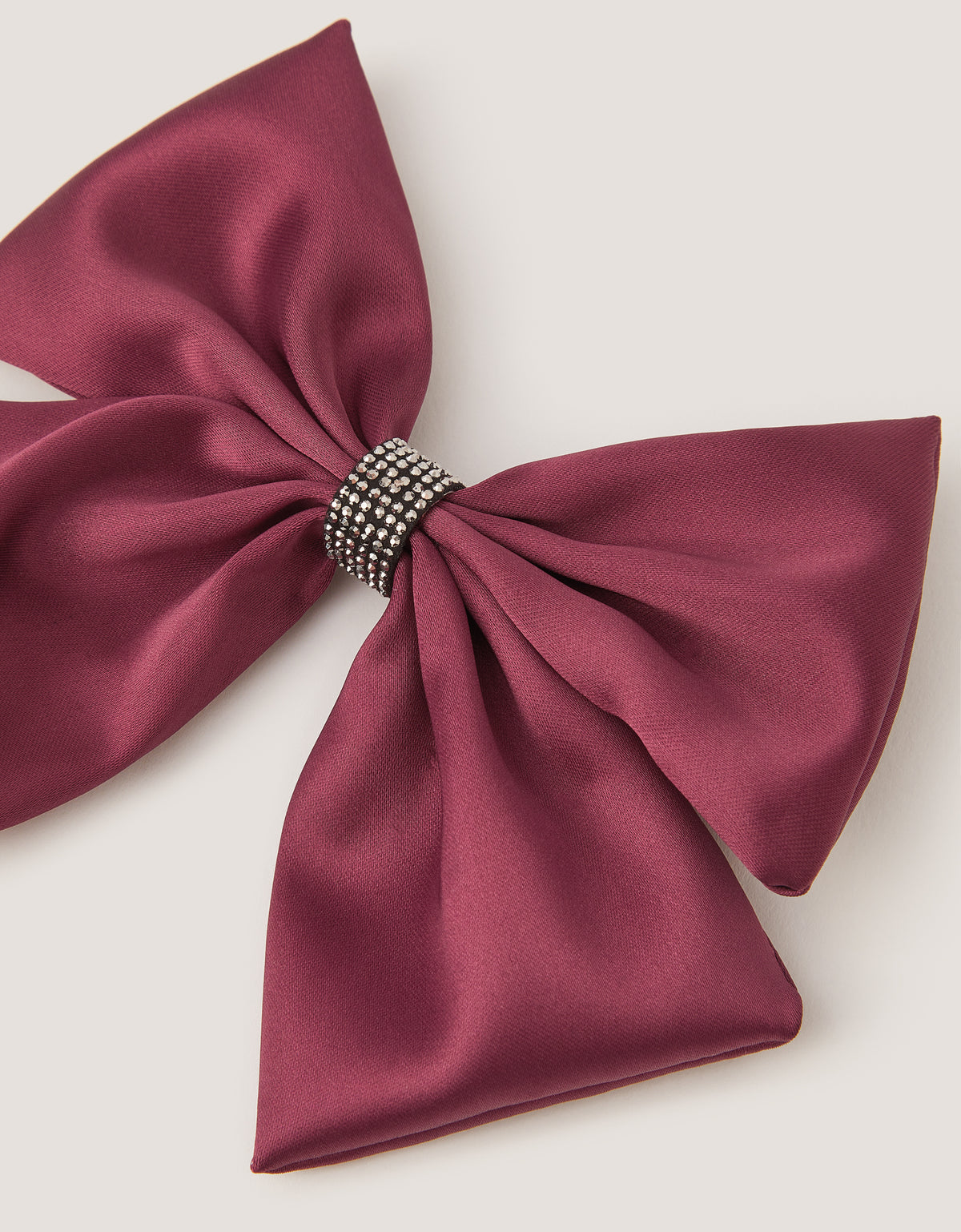 ŠNALA ZA KOSU - LAYER SATIN BOW CLIP