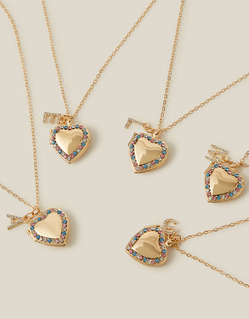 OGRLICA - INITIAL SPARKLE LOCKET