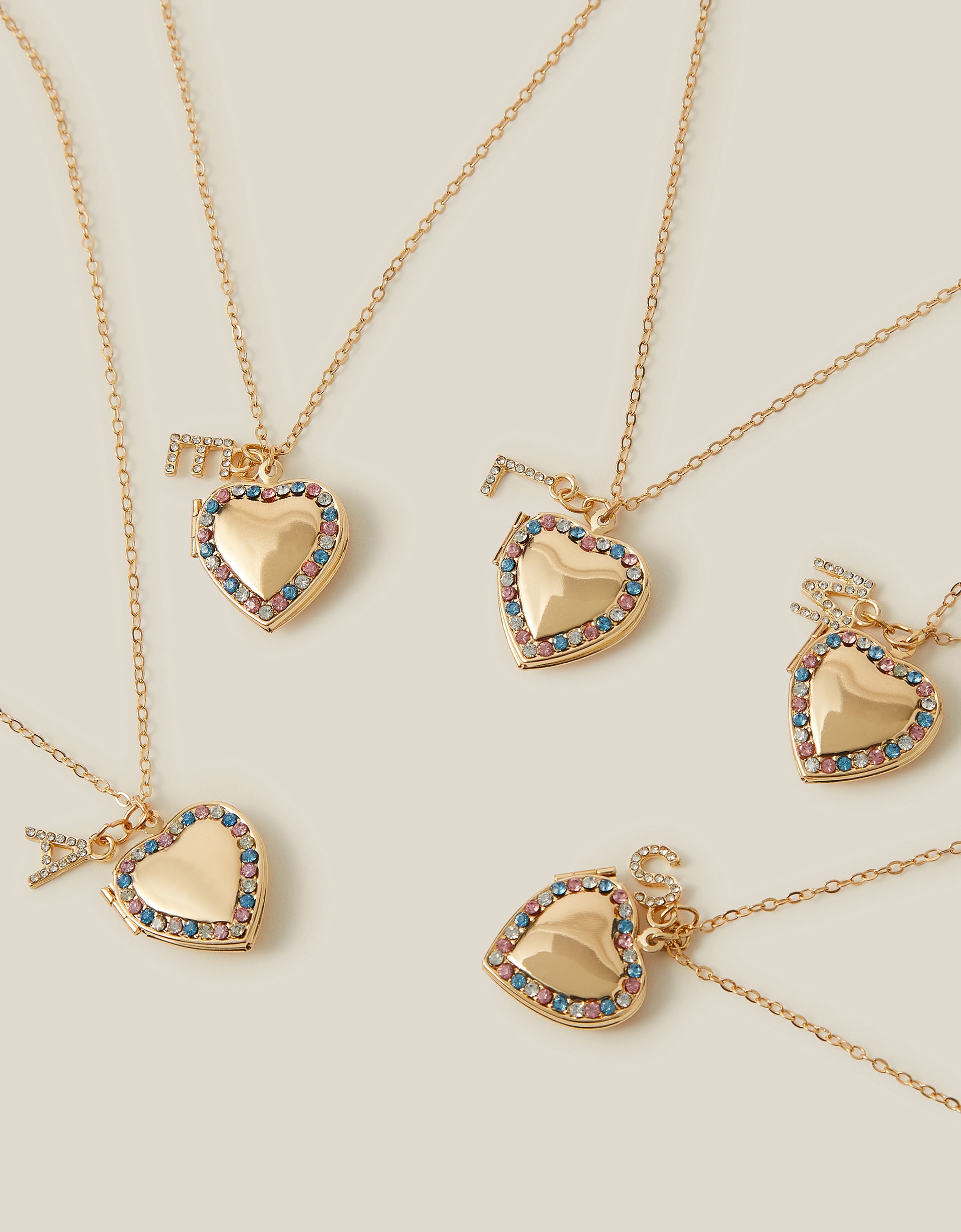 OGRLICA - INITIAL SPARKLE LOCKET