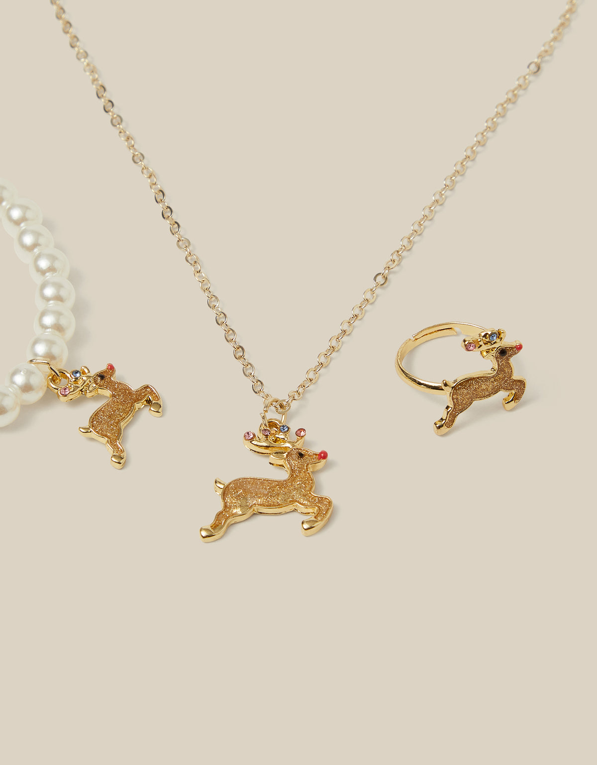 SET AKSESOARA - REINDEER JEWELLERY BOXSET