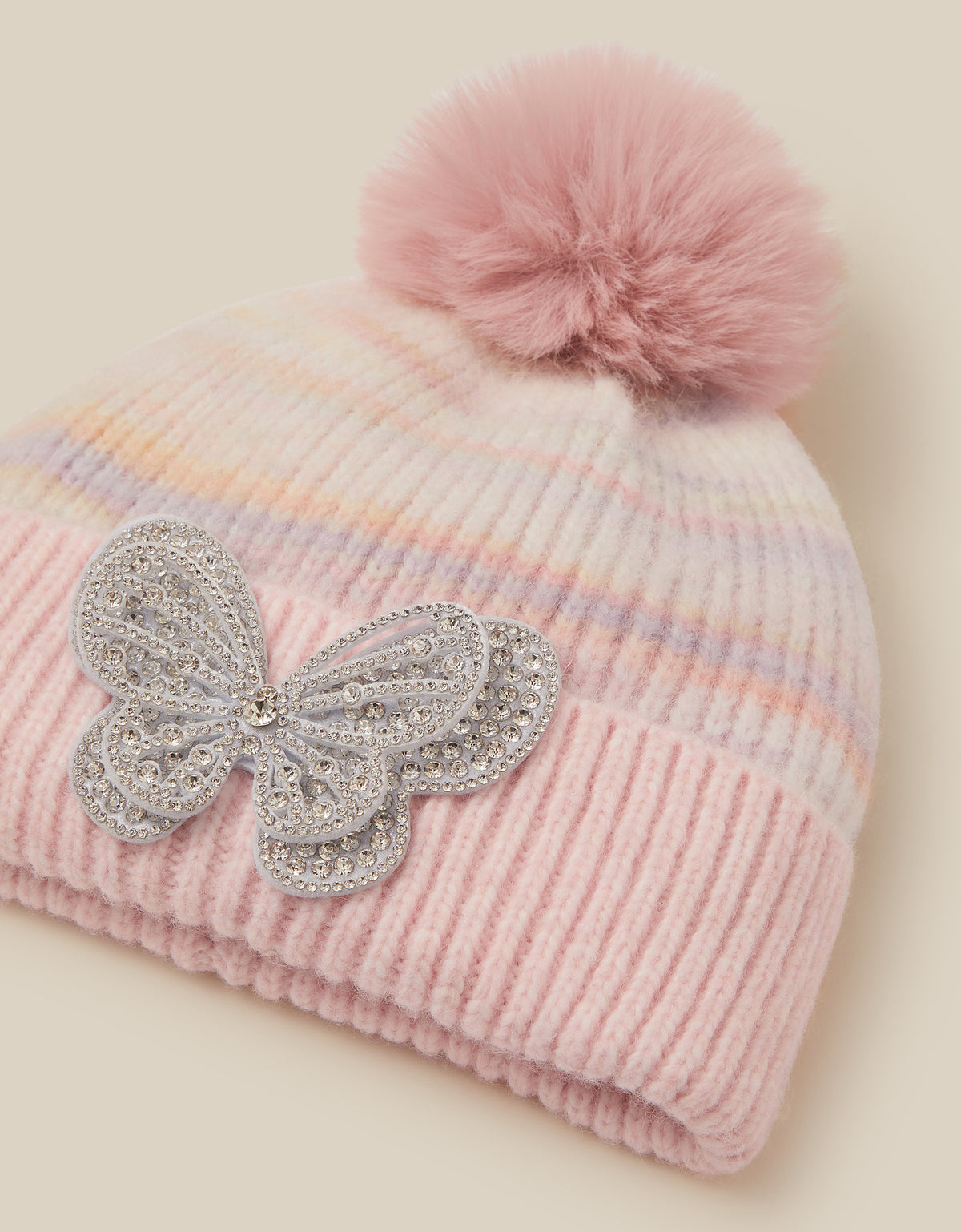 KAPA - PASTL BLING BUTTERFLY HAT