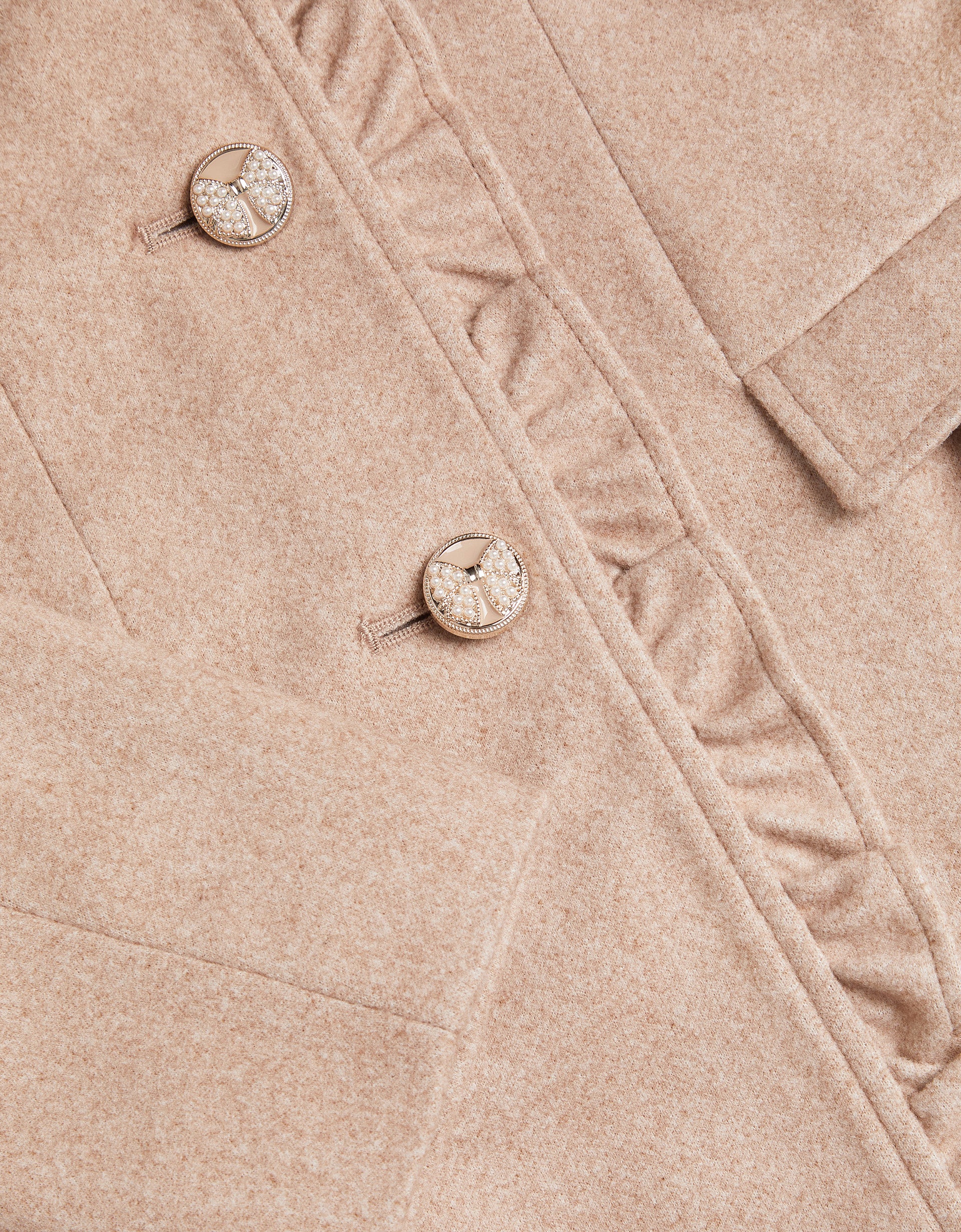 KAPUT - EPP SMART FRILL TRIM COAT