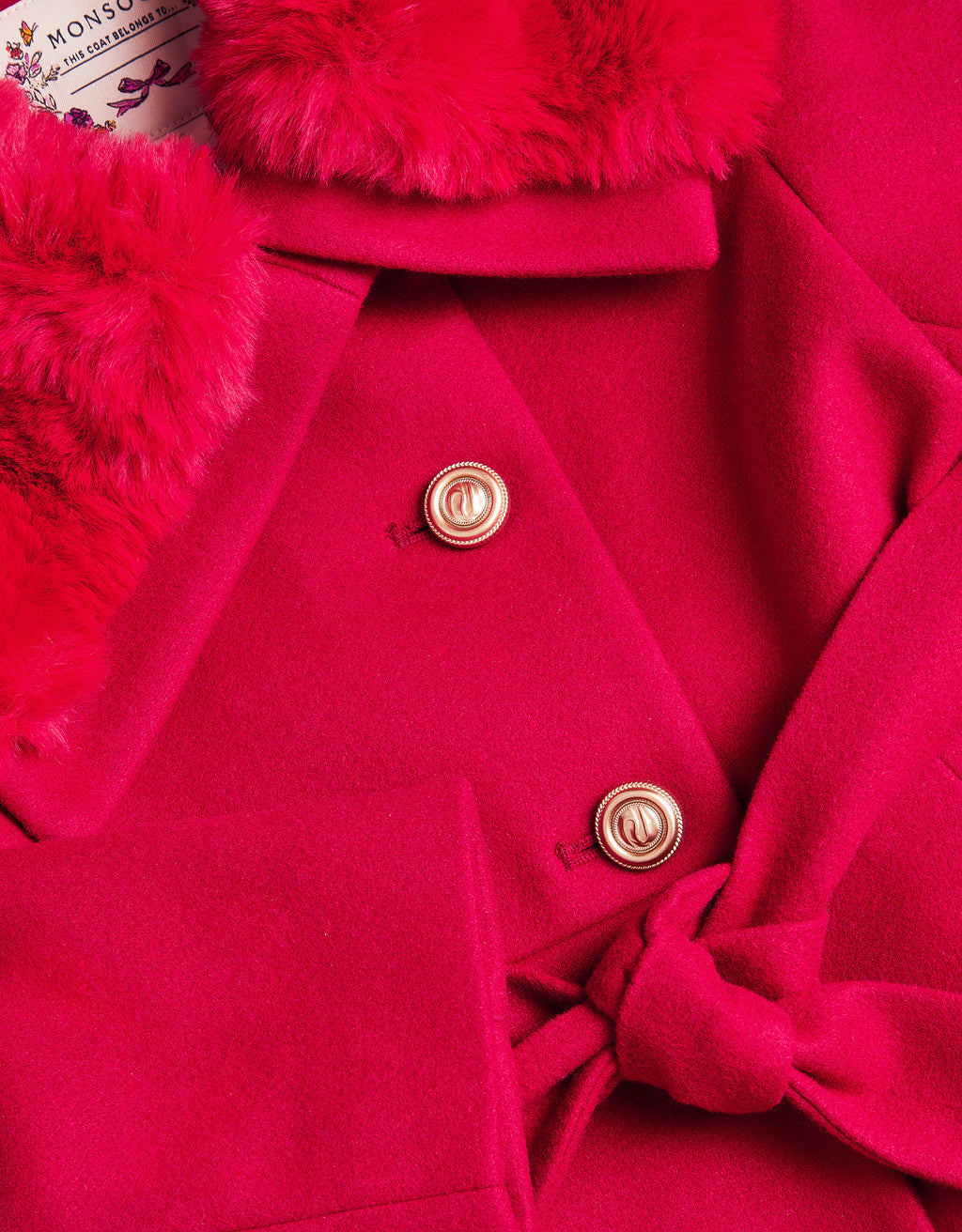 KAPUT - SMRT SKIRTED BELTED COAT