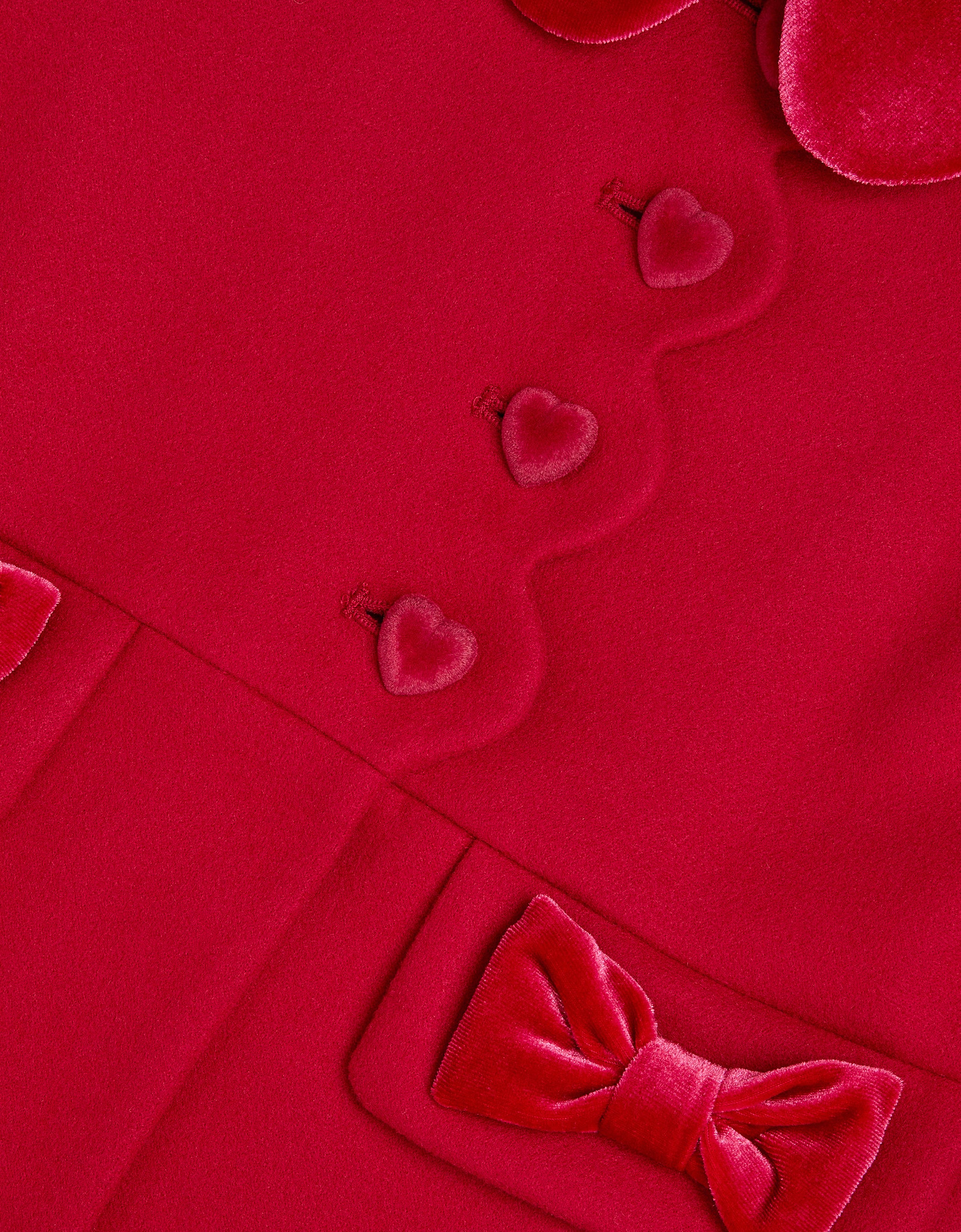 KAPUT - SMRT BERRY SCALLOPED COAT