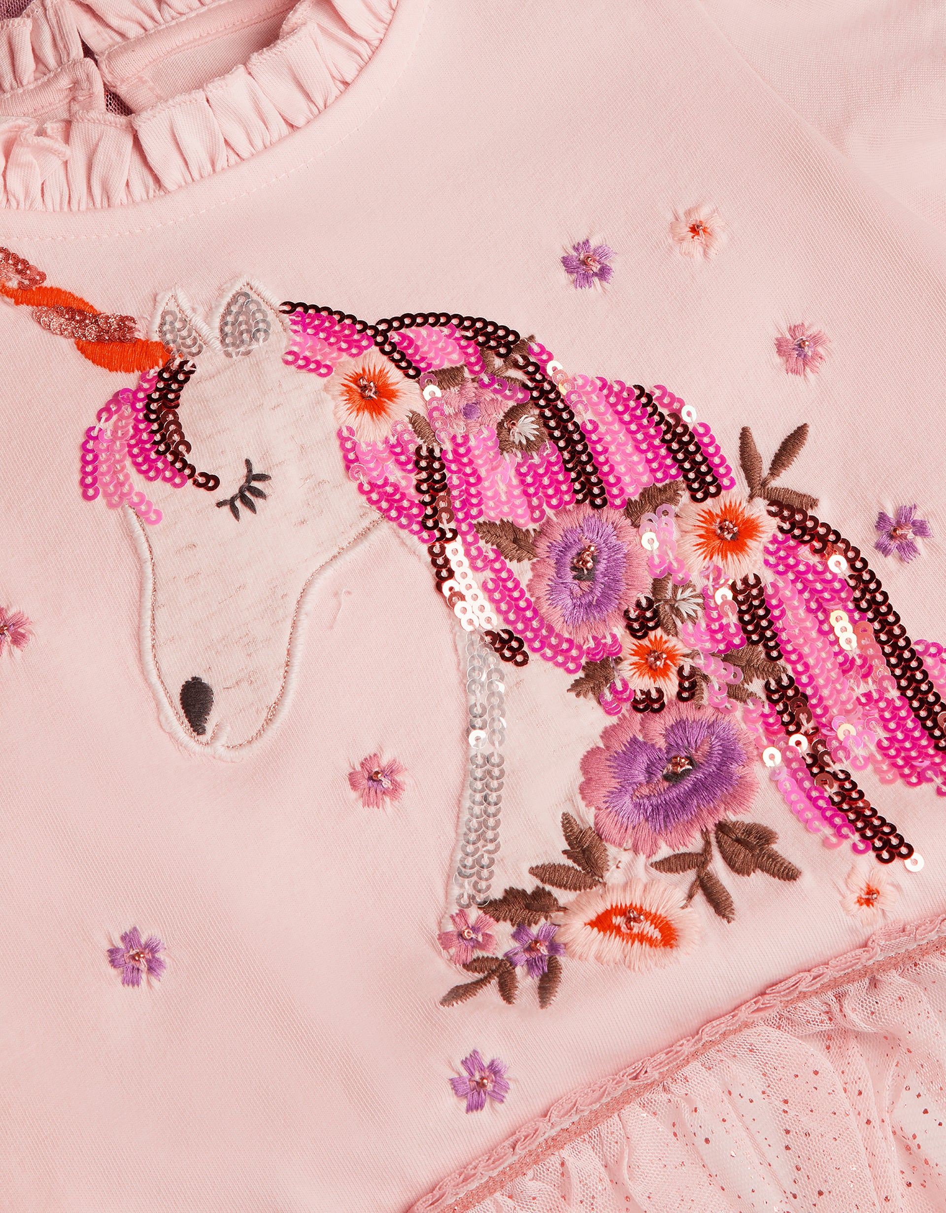 HALJINA - SS UNICORN DISCO DRESS
