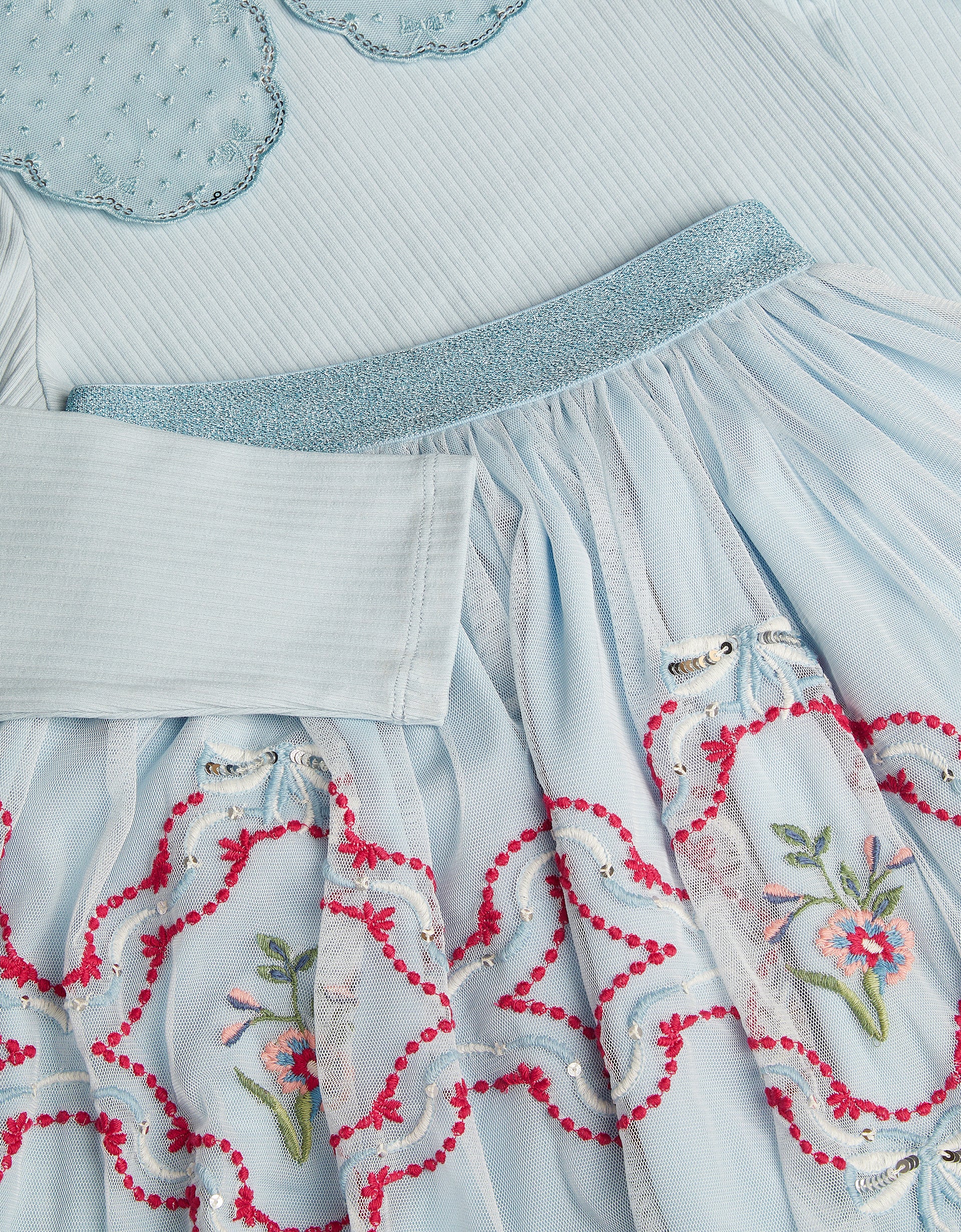SET - MON CHERI RIBED DISCO SET
