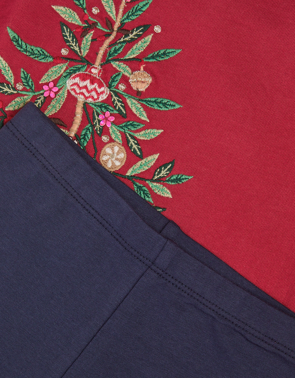 SET - XMAS LS SWET TOP & LEGNG