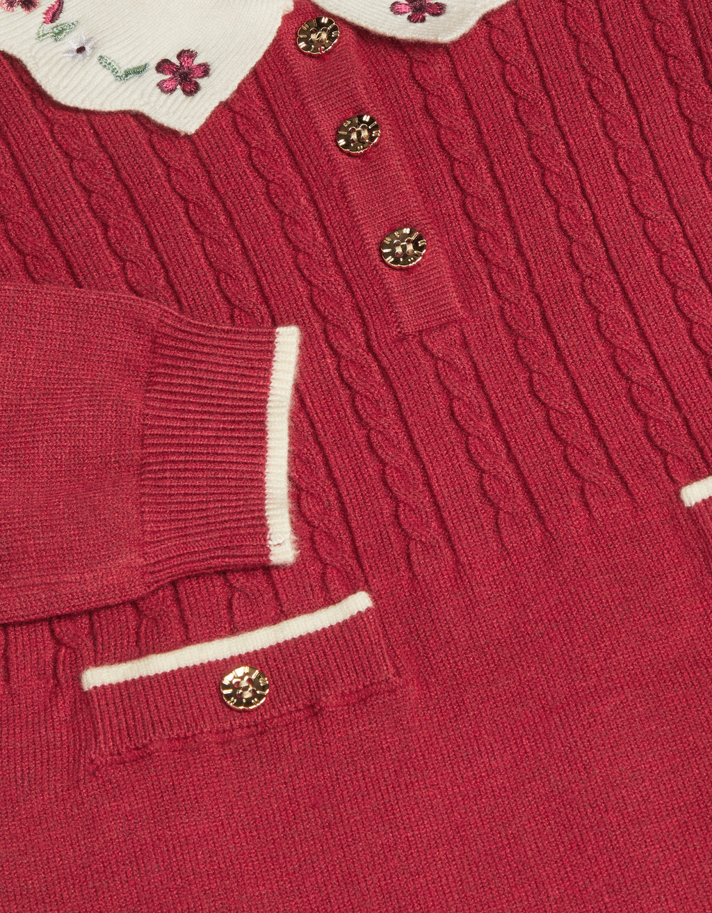 HALJINA - BBY BERY CBLE KNITD DRESS