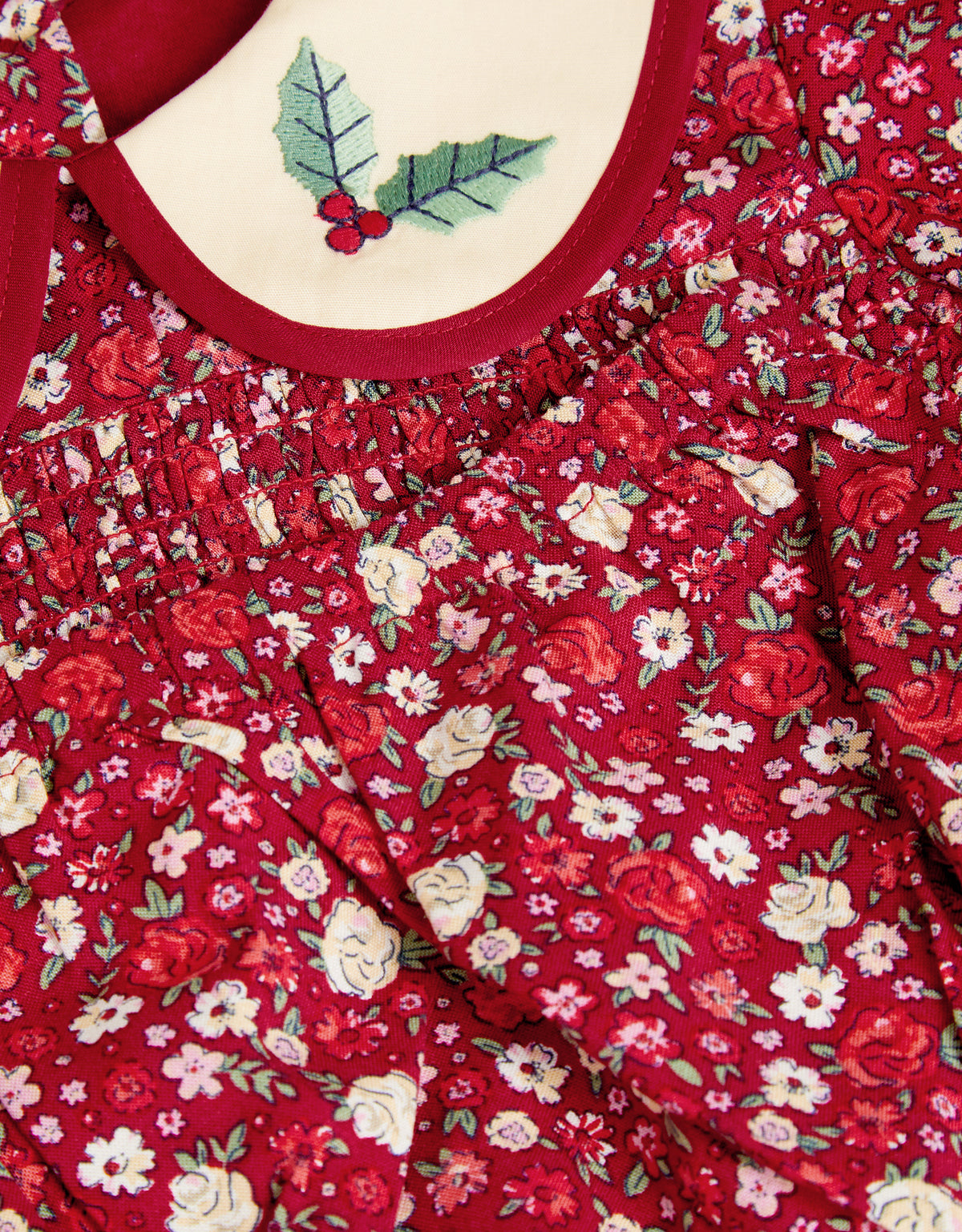 HALJINA - XMAS DITSY DRES & KNICKR