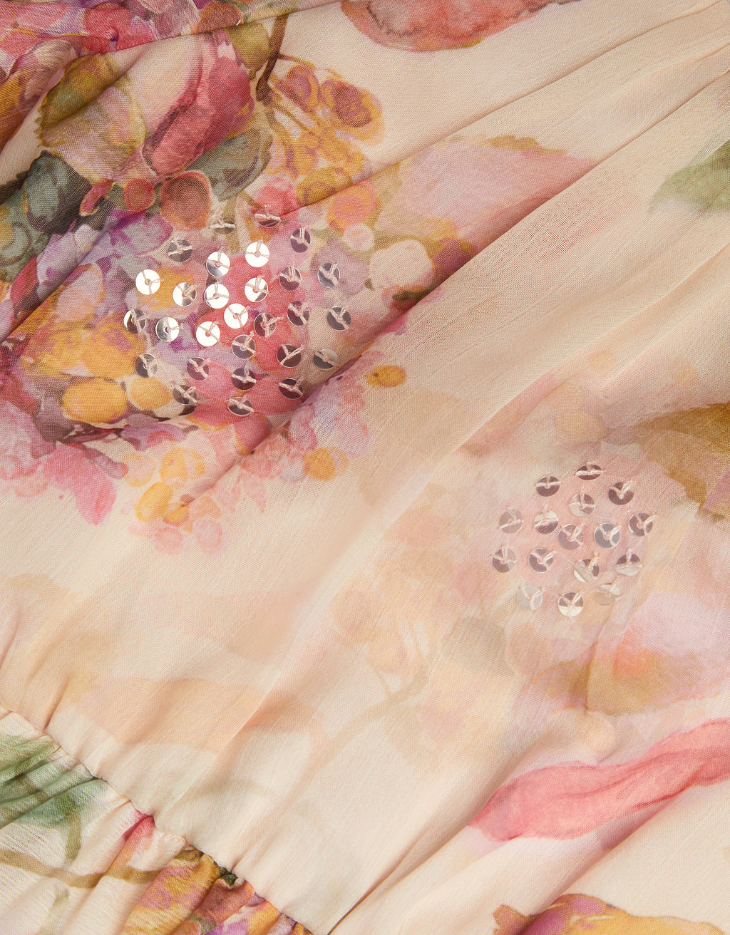 HALJINA - LEILA PRINT SEQUIN DRESS