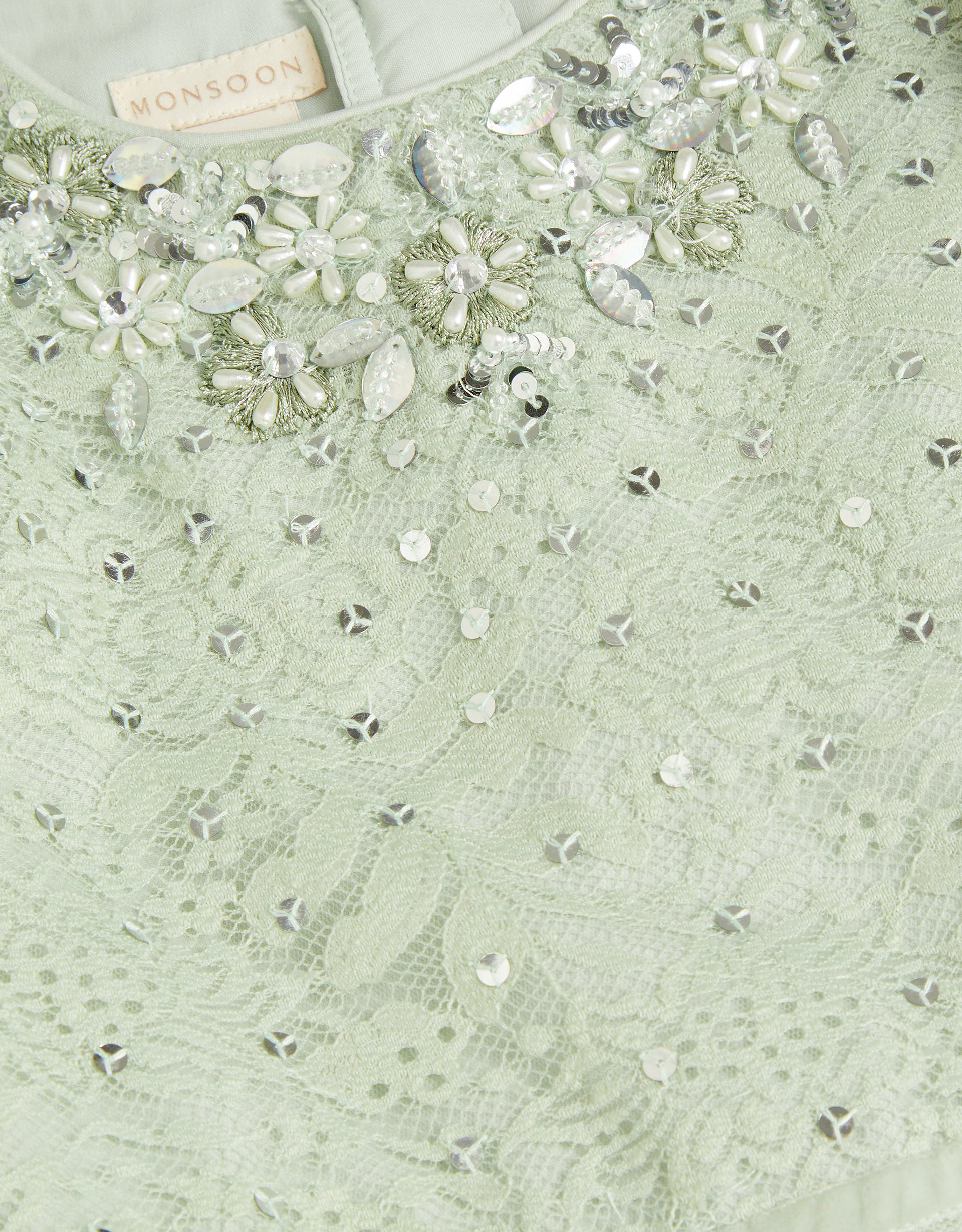 HALJINA - KEISA LACE B EMB DRESS