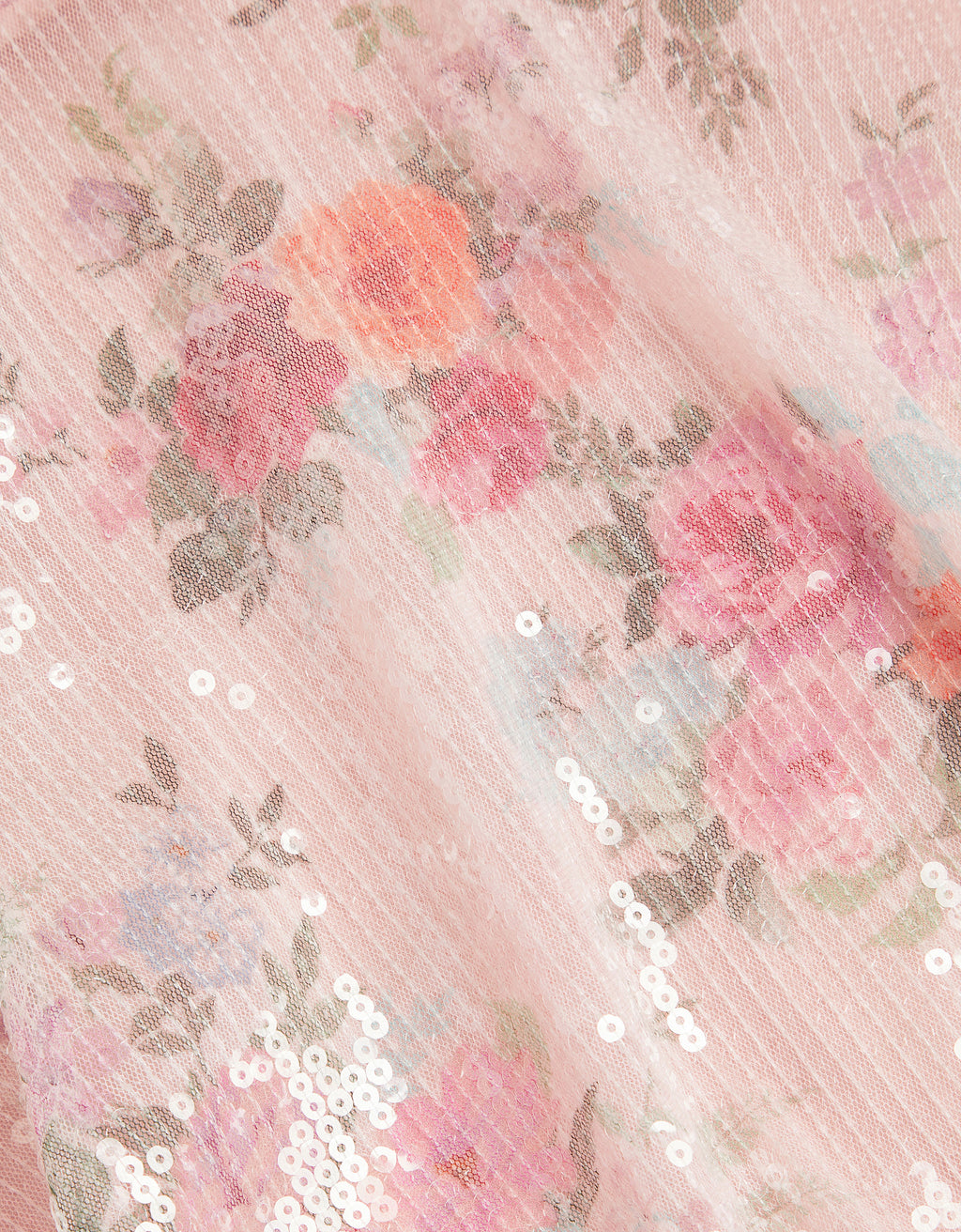 HALJINA - FERN FLORAL PRINTED SEQUI