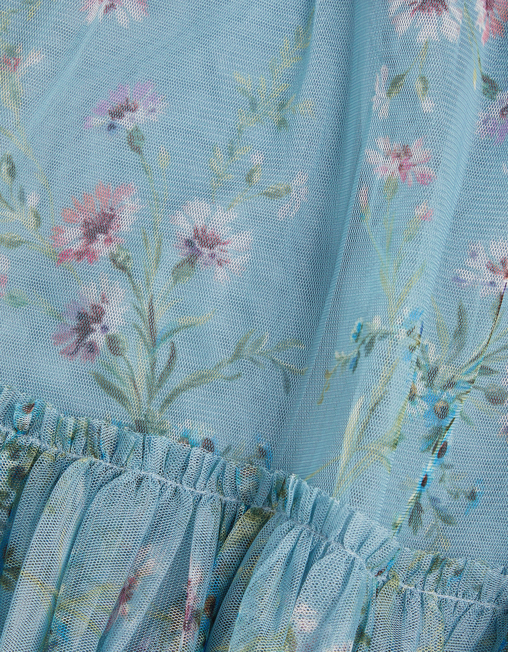 HALJINA - BUNCHES VELVT NAINA DRESS