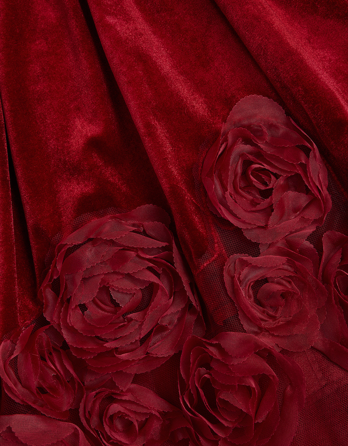 HALJINA - ADELYN PUF SLVE ROSE DRES