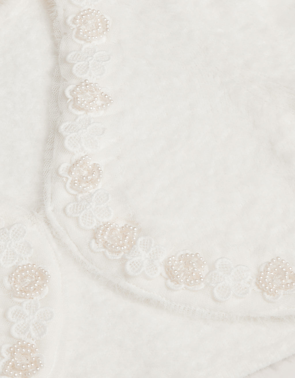 BOLERO - PHOEBE PEARL TRIM CARDI