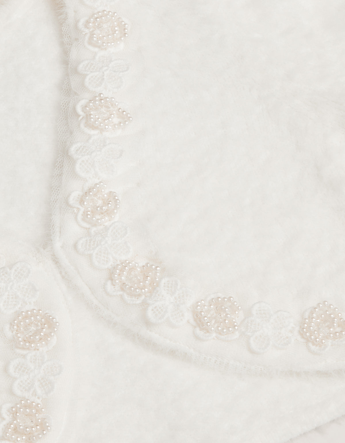 BOLERO - PHOEBE PEARL TRIM CARDI