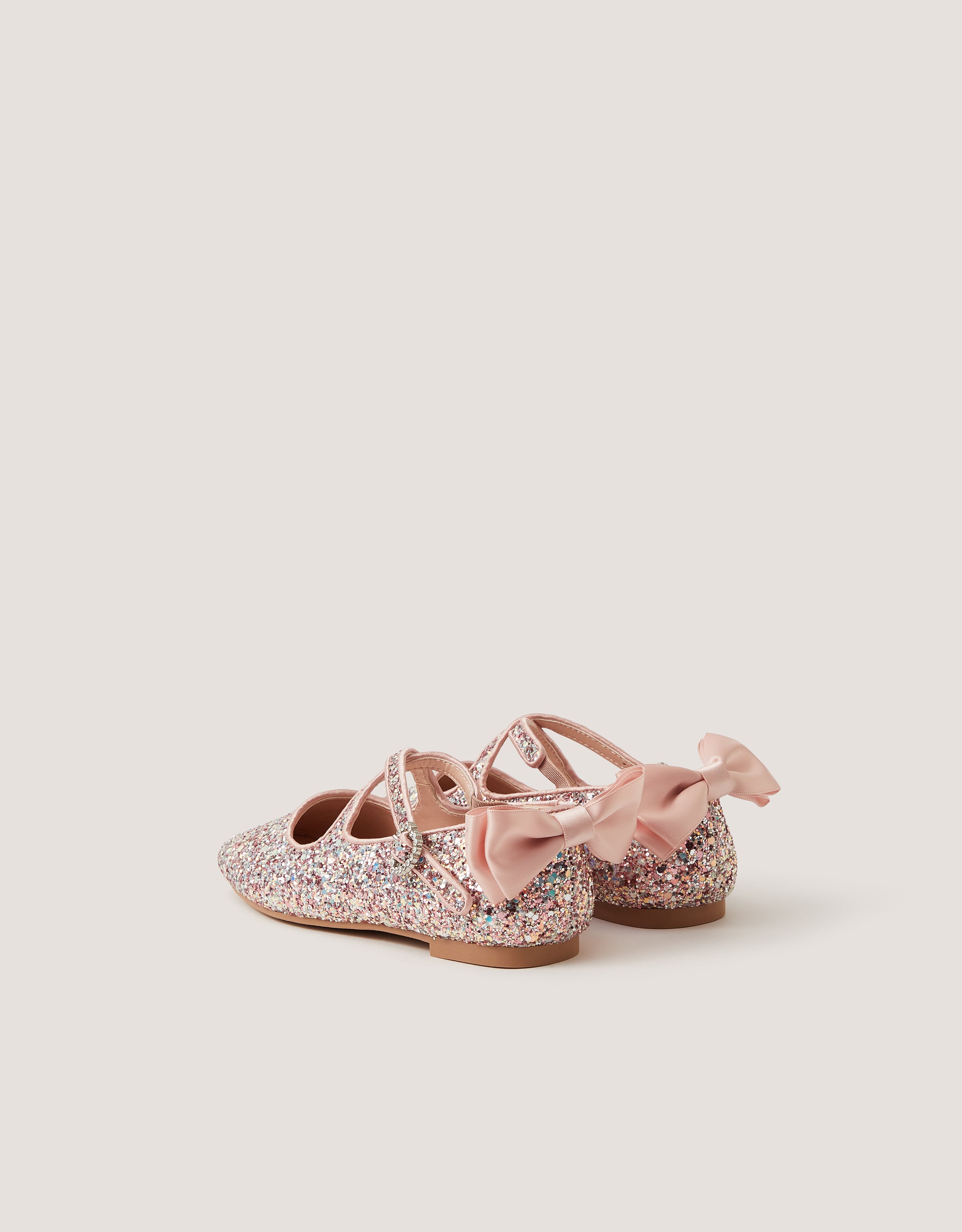 BALETANKE - PINK CRISCROS GLITTER BAL