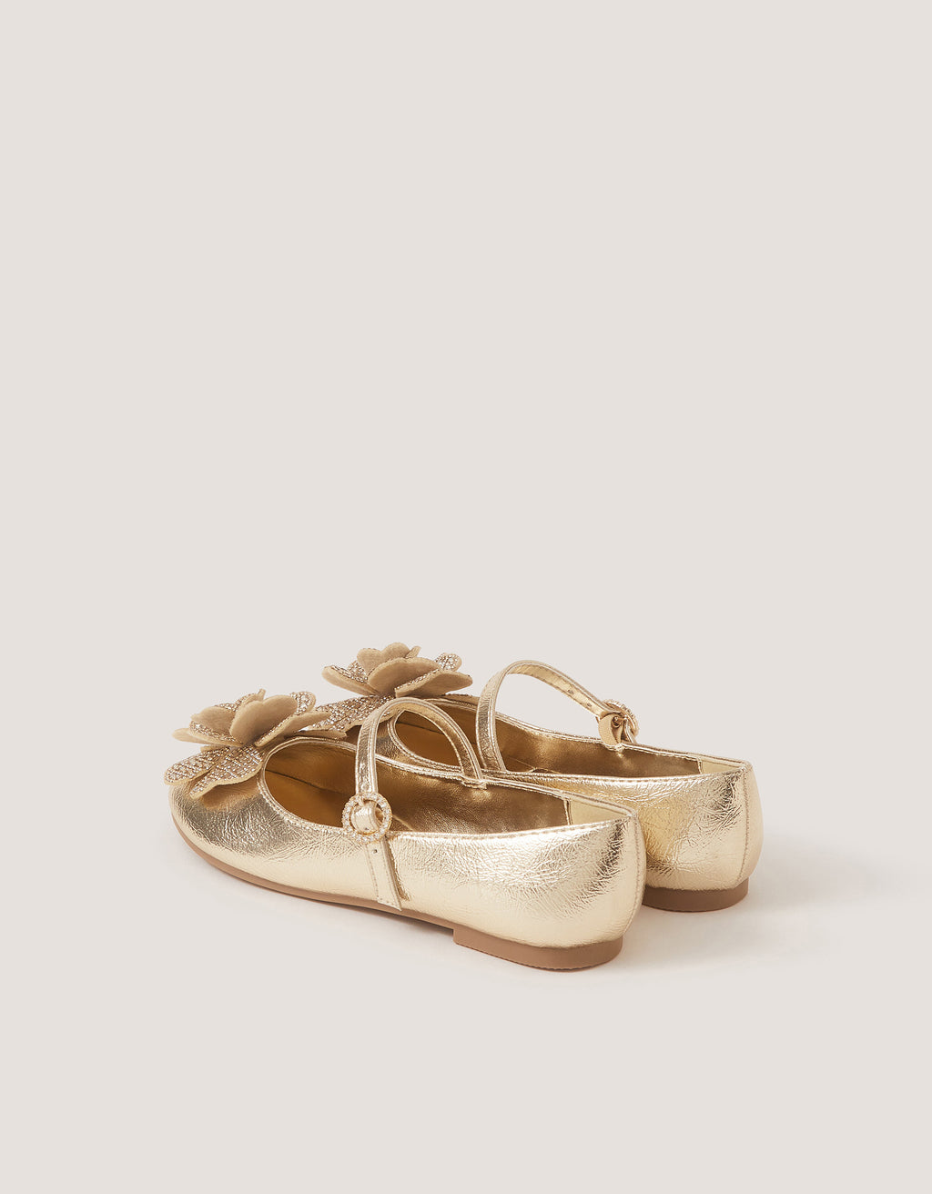 BALETANKE - GLD DZZLE FLWER BALLERINA
