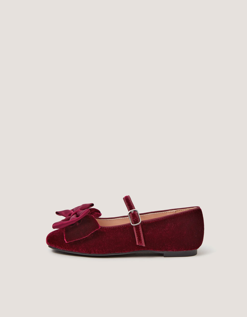 BALETANKE - BURG VELVET BOW PEARL BAL