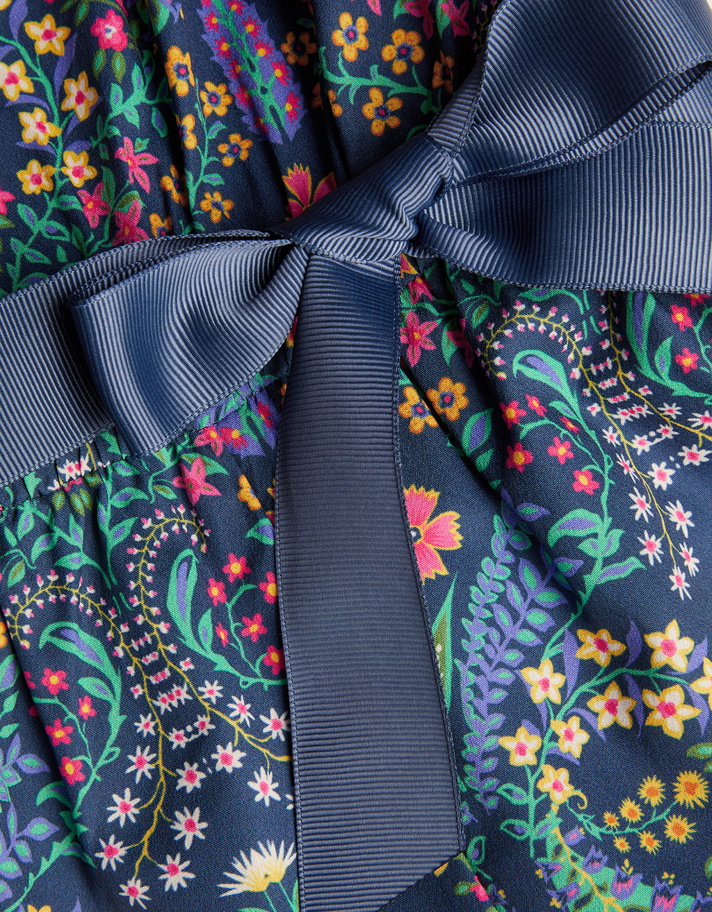 KOMBINEZON - FLORAL PRINTED JUMPSUIT