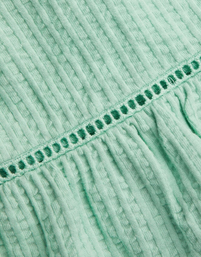 MAJICA - STRIPE BRODERIE TOP