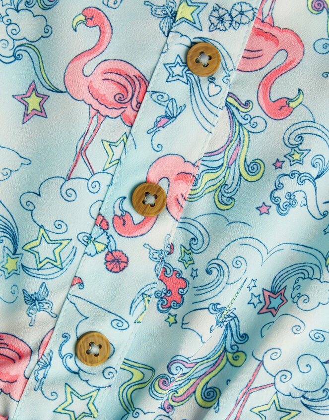 KOMBINEZON - FLAMINGO UNICORN JUMPSUIT