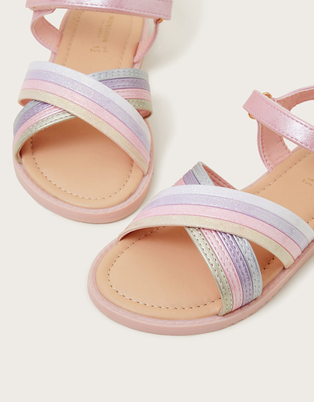 SANDALE - GLITTER RAINBOW SANDAL