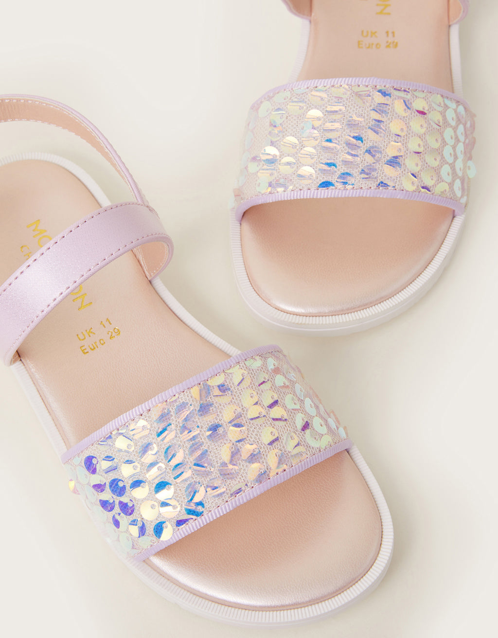 SANDALE - LILAC MERMAID SEQUIN SAND