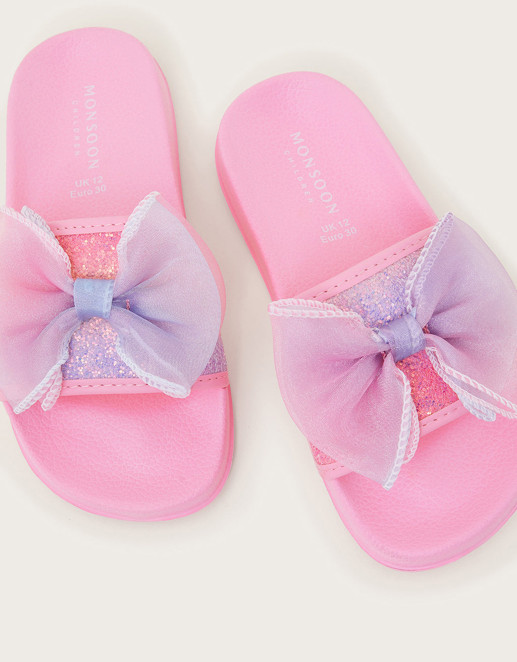 PAPUCE - OMBRE GLITTER BOW SLIDER