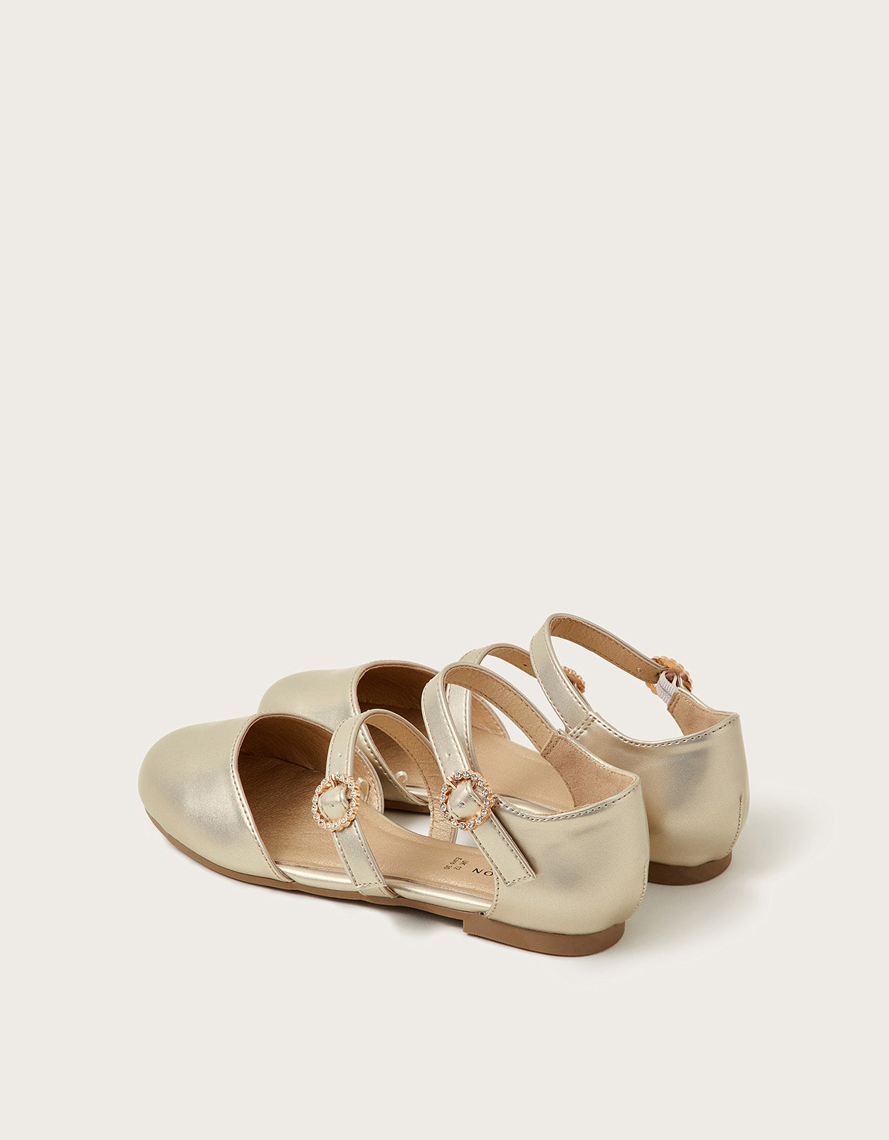 CIPELE - GOLD PATENT 2 STRAP BALLE