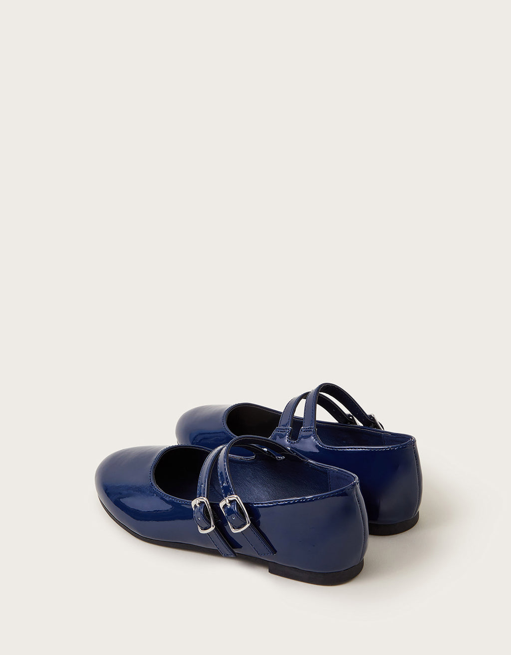CIPELE - NAVY PATENT 2 STRAPS BALL
