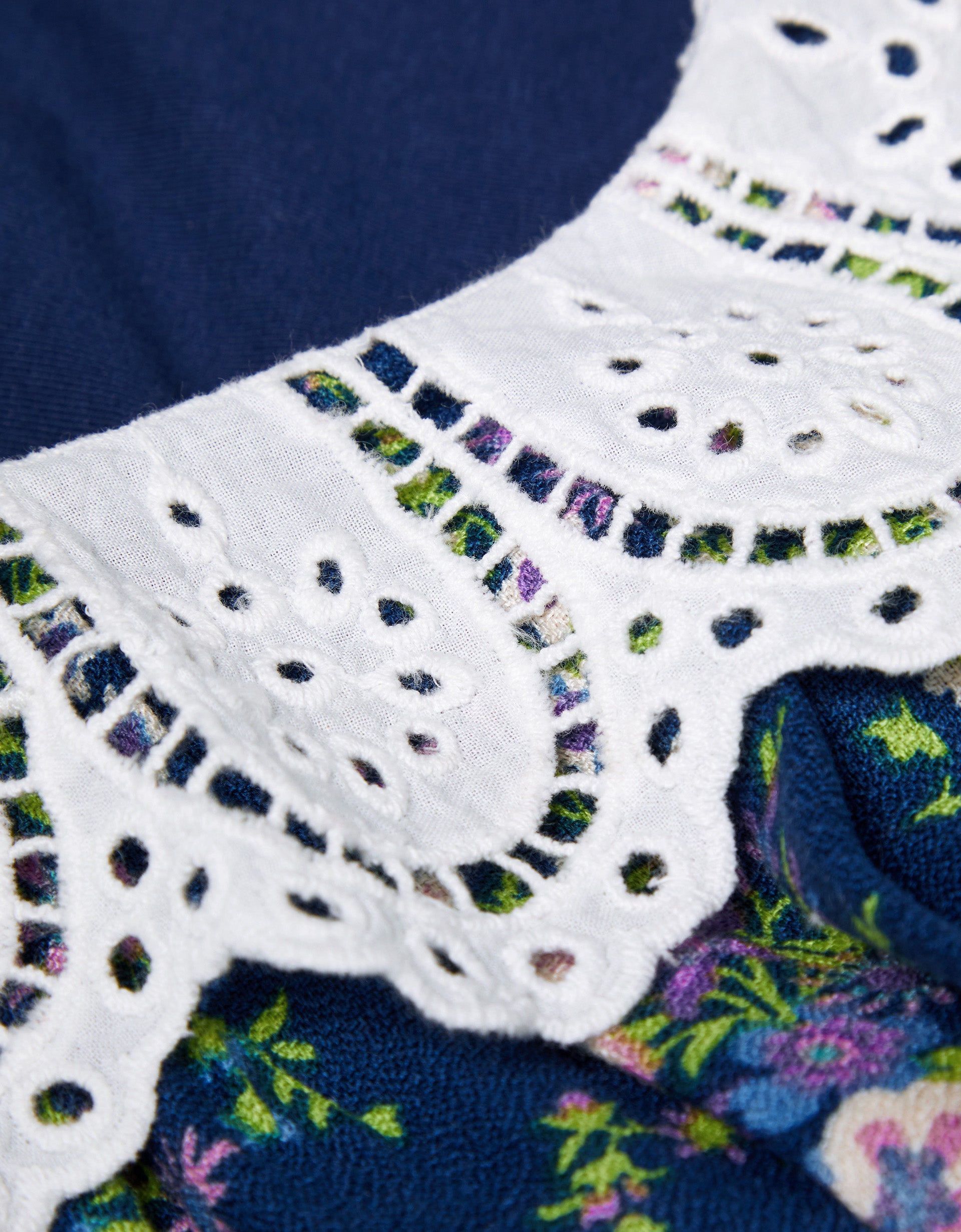 SET - NAVY FLORAL TUNIC&LEGGING