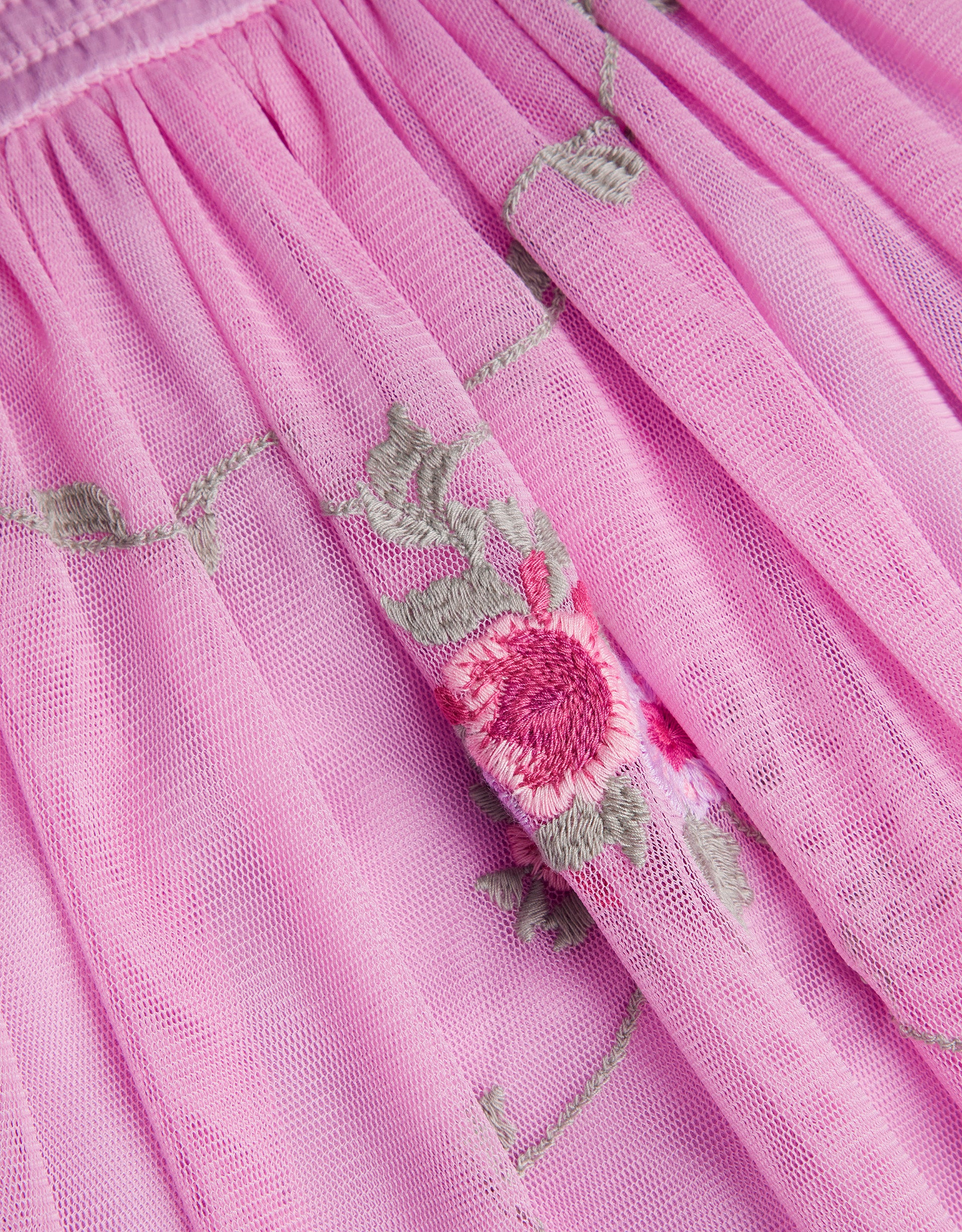 HALJINA - BABY APRIL SHIRRED EMB DR