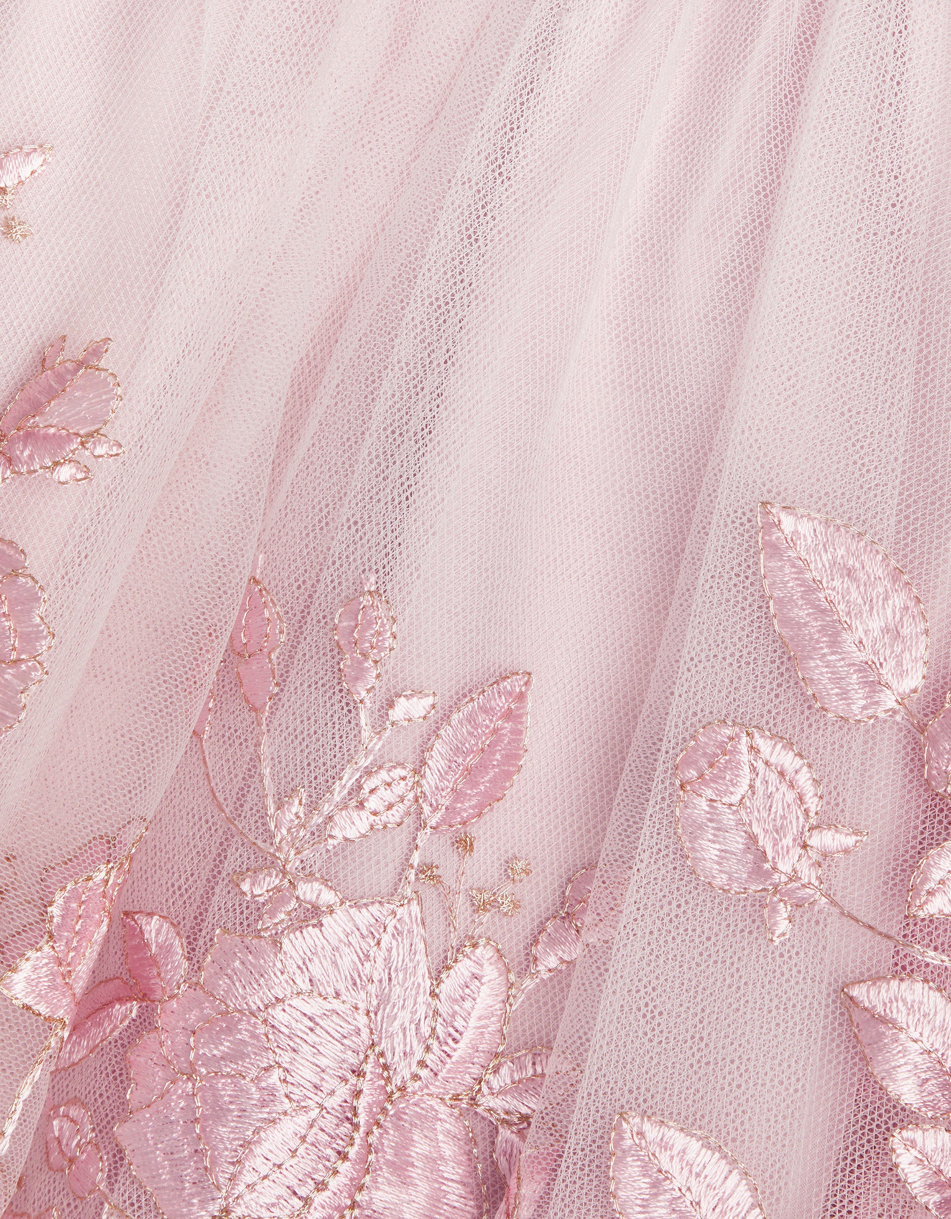 HALJINA - BABY DAHLIA EMB DRESS