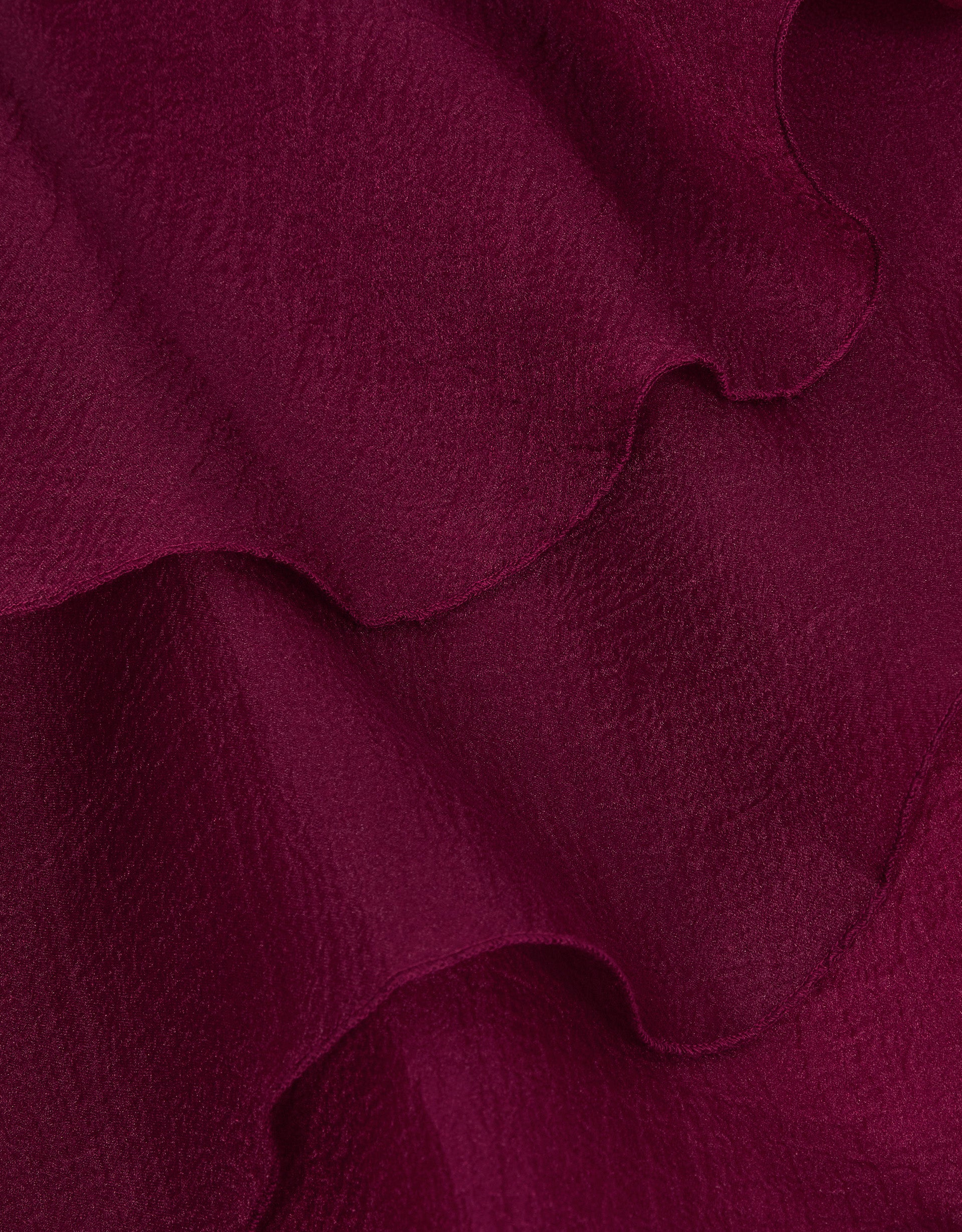 HALJINA - MABEL EMB VELVET RUFFLE D