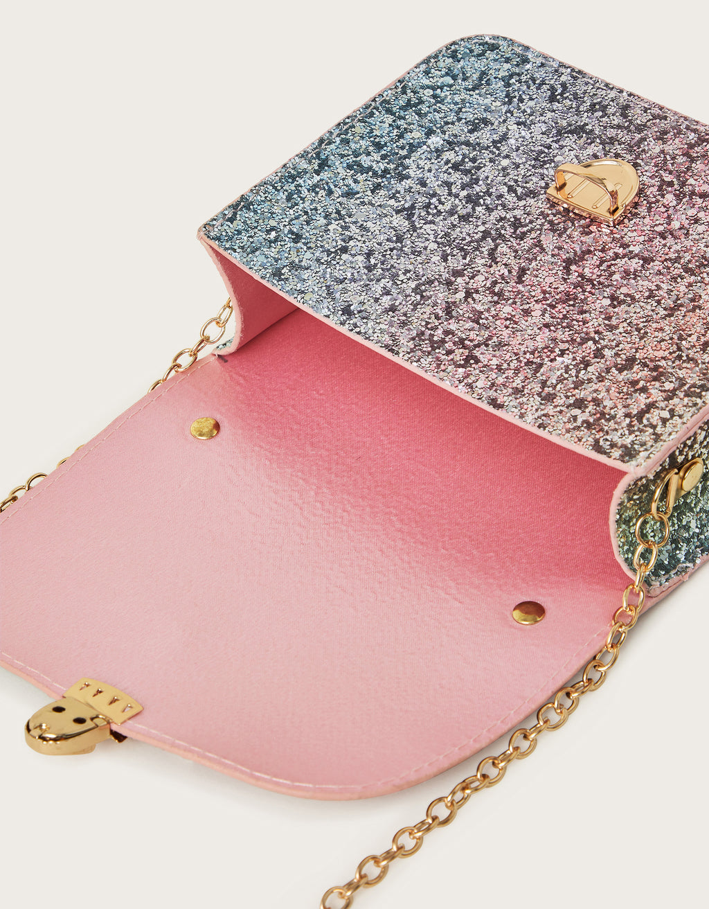 TORBA - RAINBOW GLITTER SATCHEL