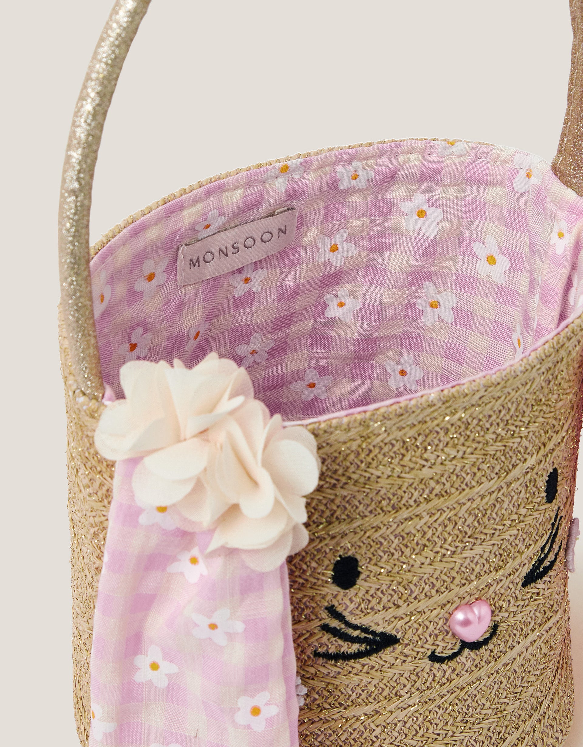 KORPA - BUNNY GINGHAM BASKET