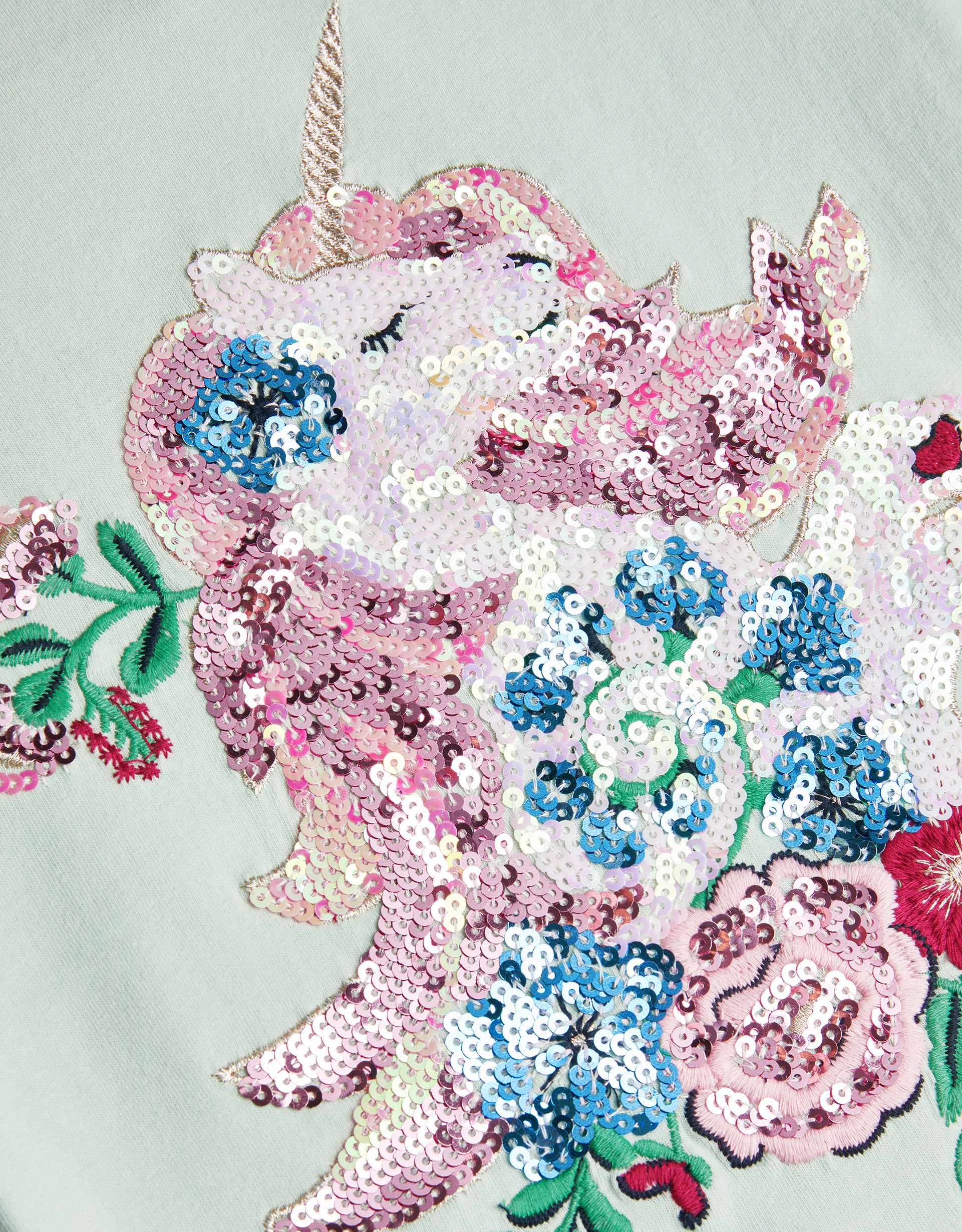 MAJICA - SEW UNICORN SEQUIN TSHIRT