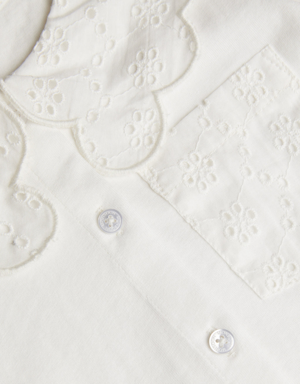 BLUZA - JERSEY BROIDERIE BLOUSE