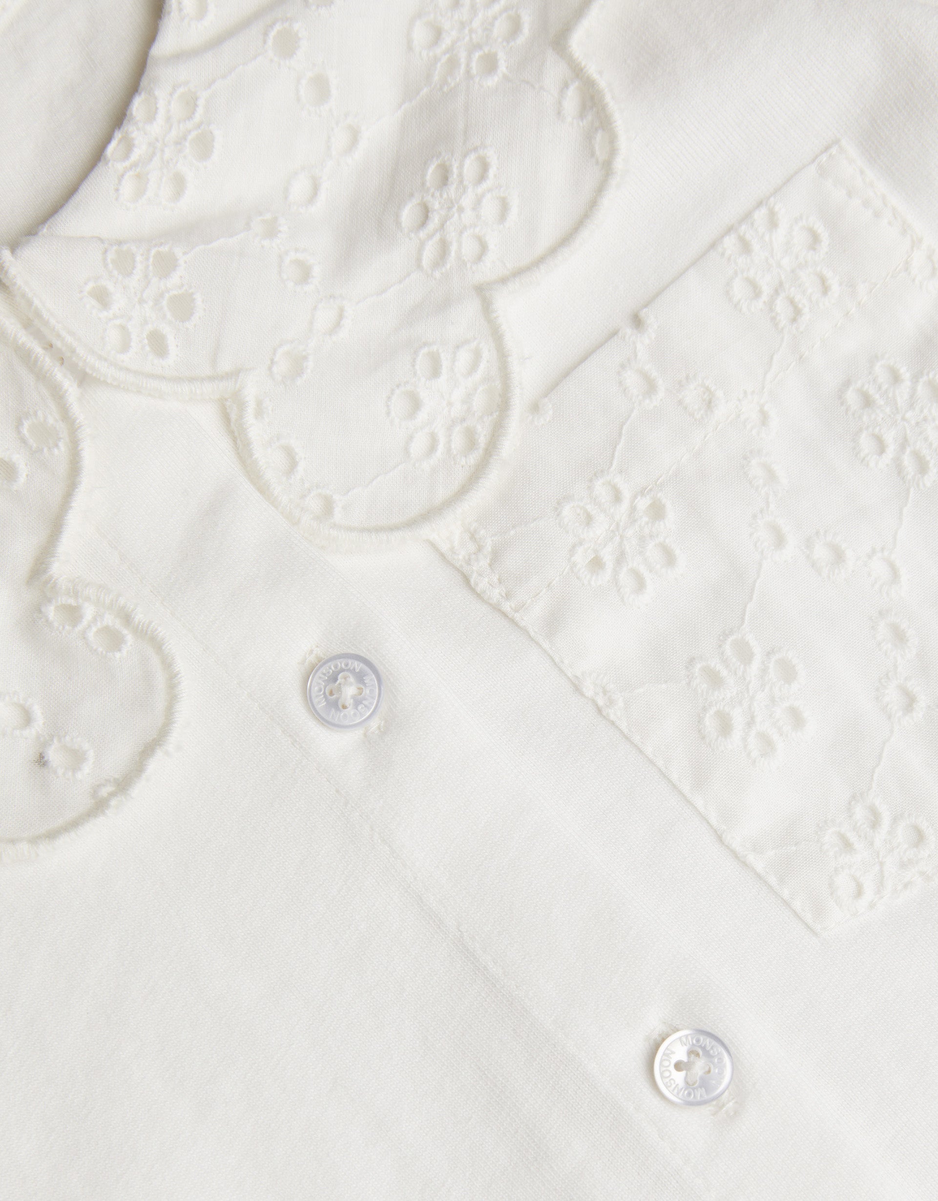 BLUZA - JERSEY BROIDERIE BLOUSE