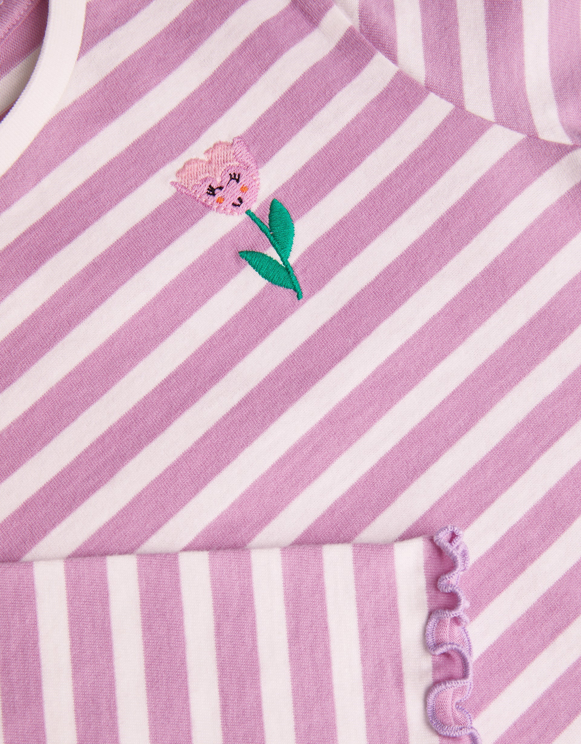 MAJICA - 3/4 SLEEVES STRIPE TOP