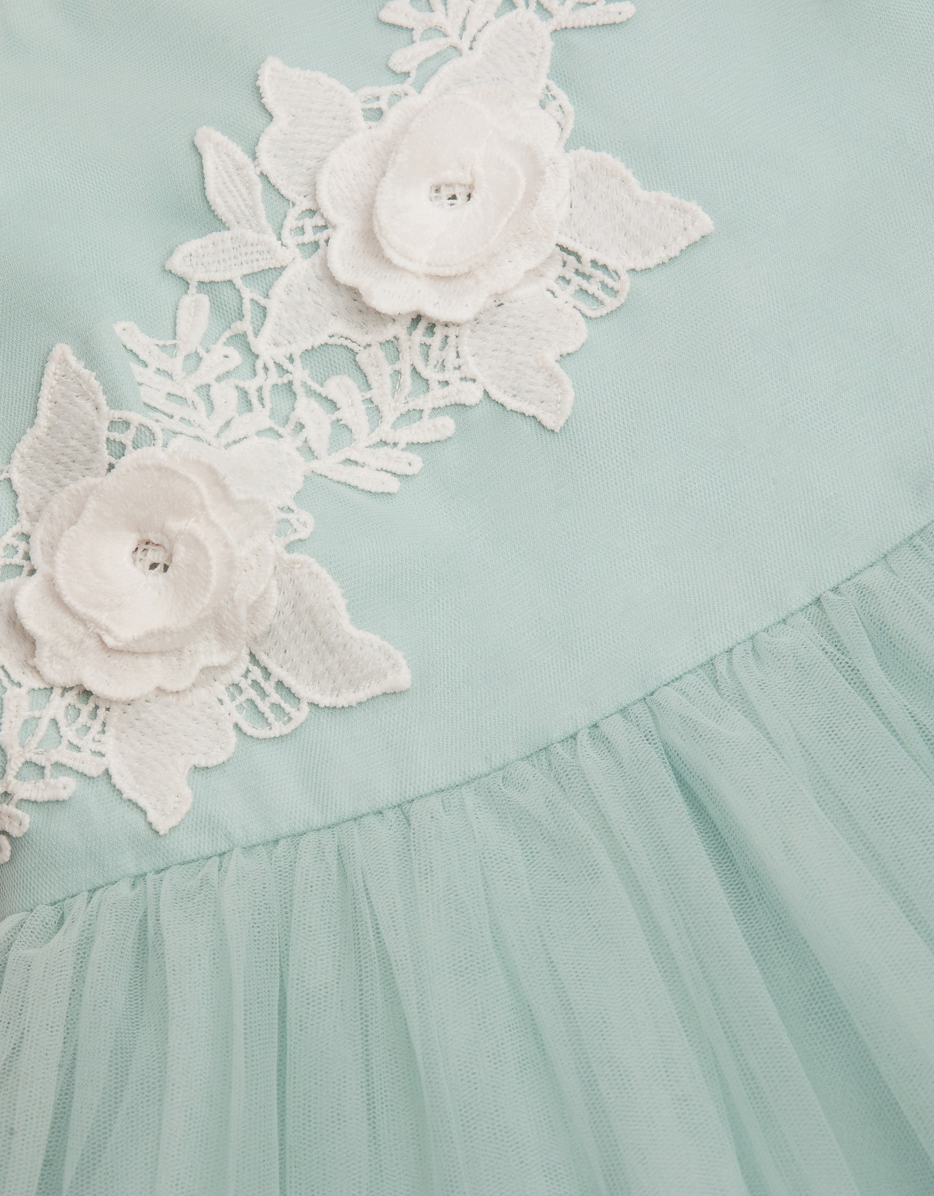 HALJINA - EVA CROCHET TULLE DRESS