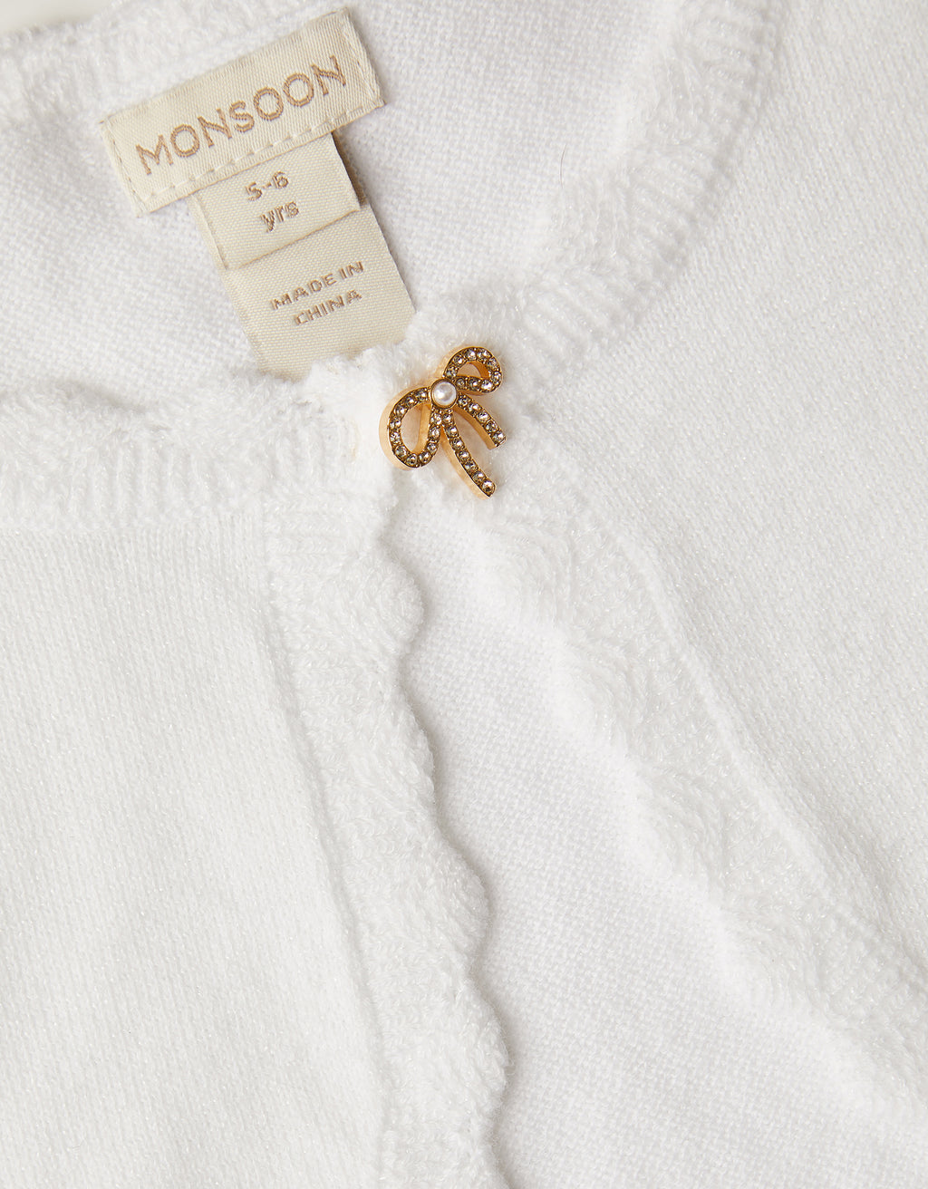 BOLERO - BOW BUTTON MAEVE CARDI