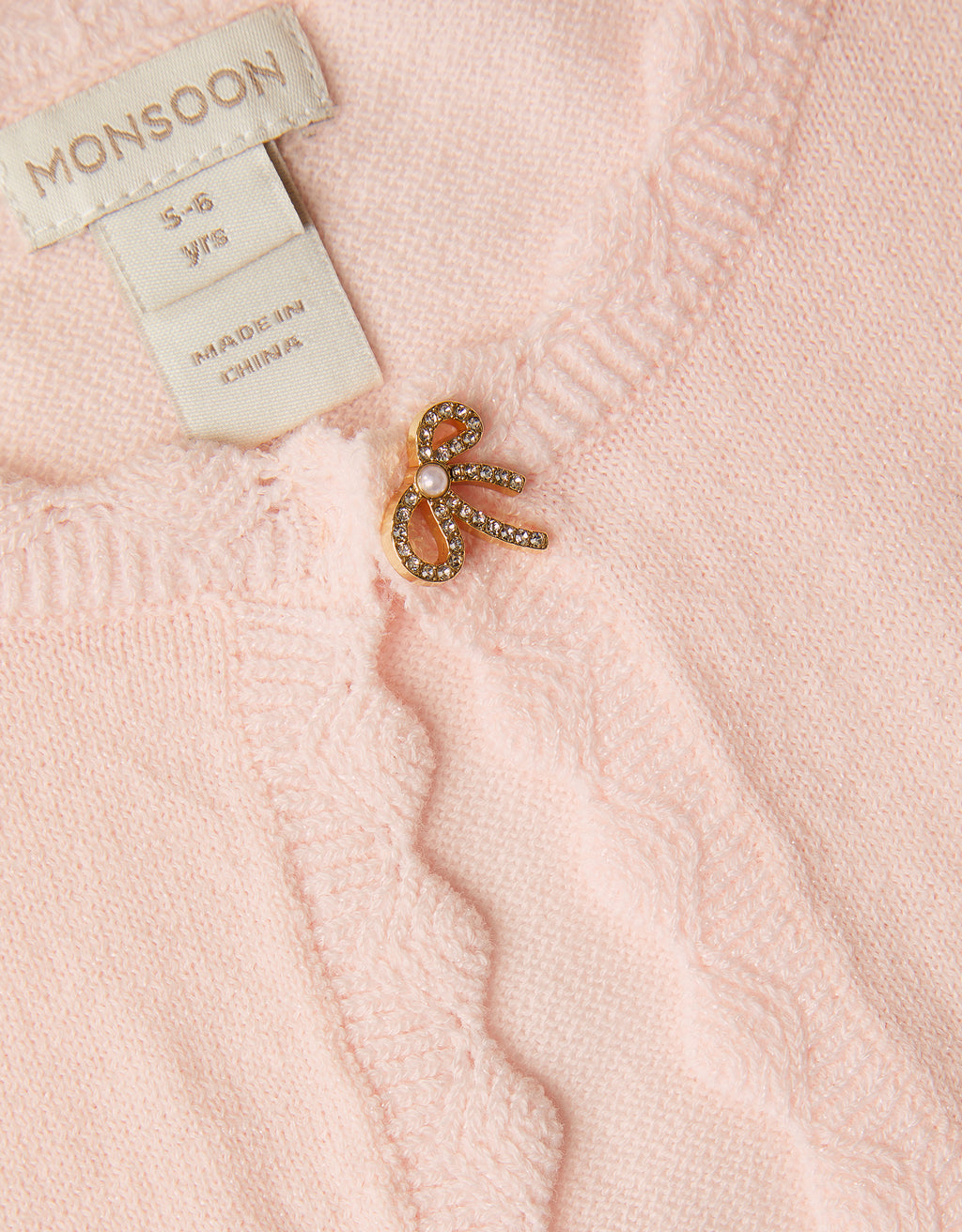 BOLERO - BOW BUTTON MAEVE CARDI