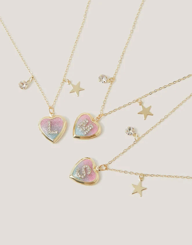 OGRLICA - INITIAL LOCKET NECKLACE